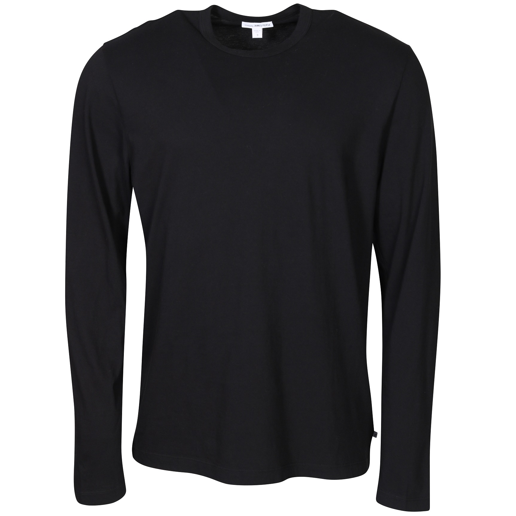 James Perse Longsleeve Crewneck Black S/1