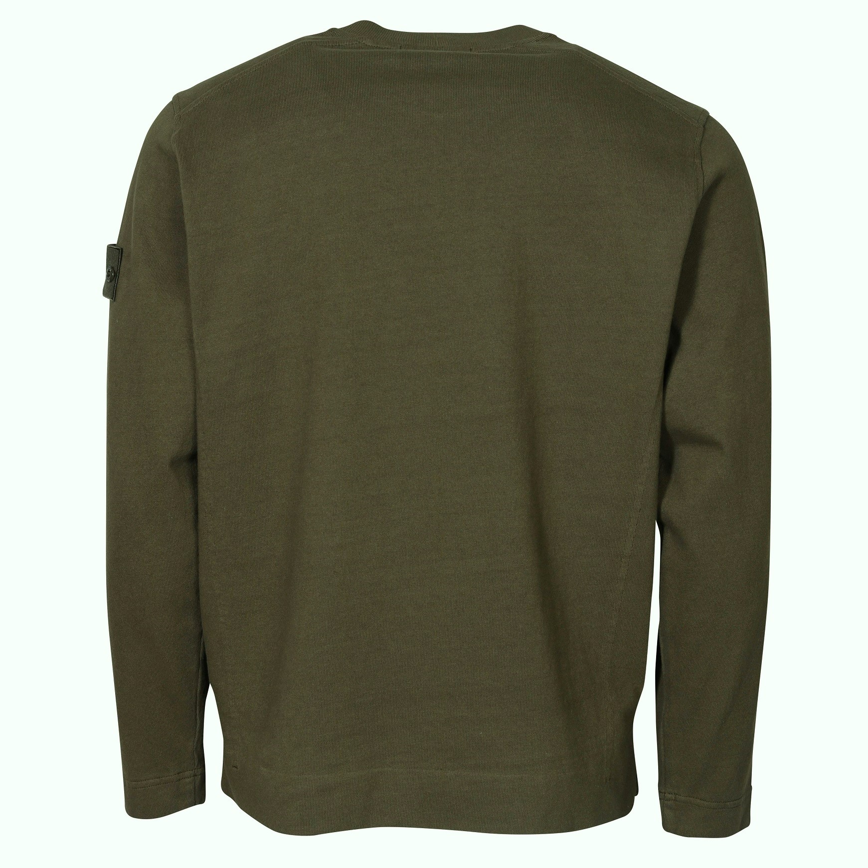 STONE ISLAND Ghost Light Sweatshirt in Military Green M