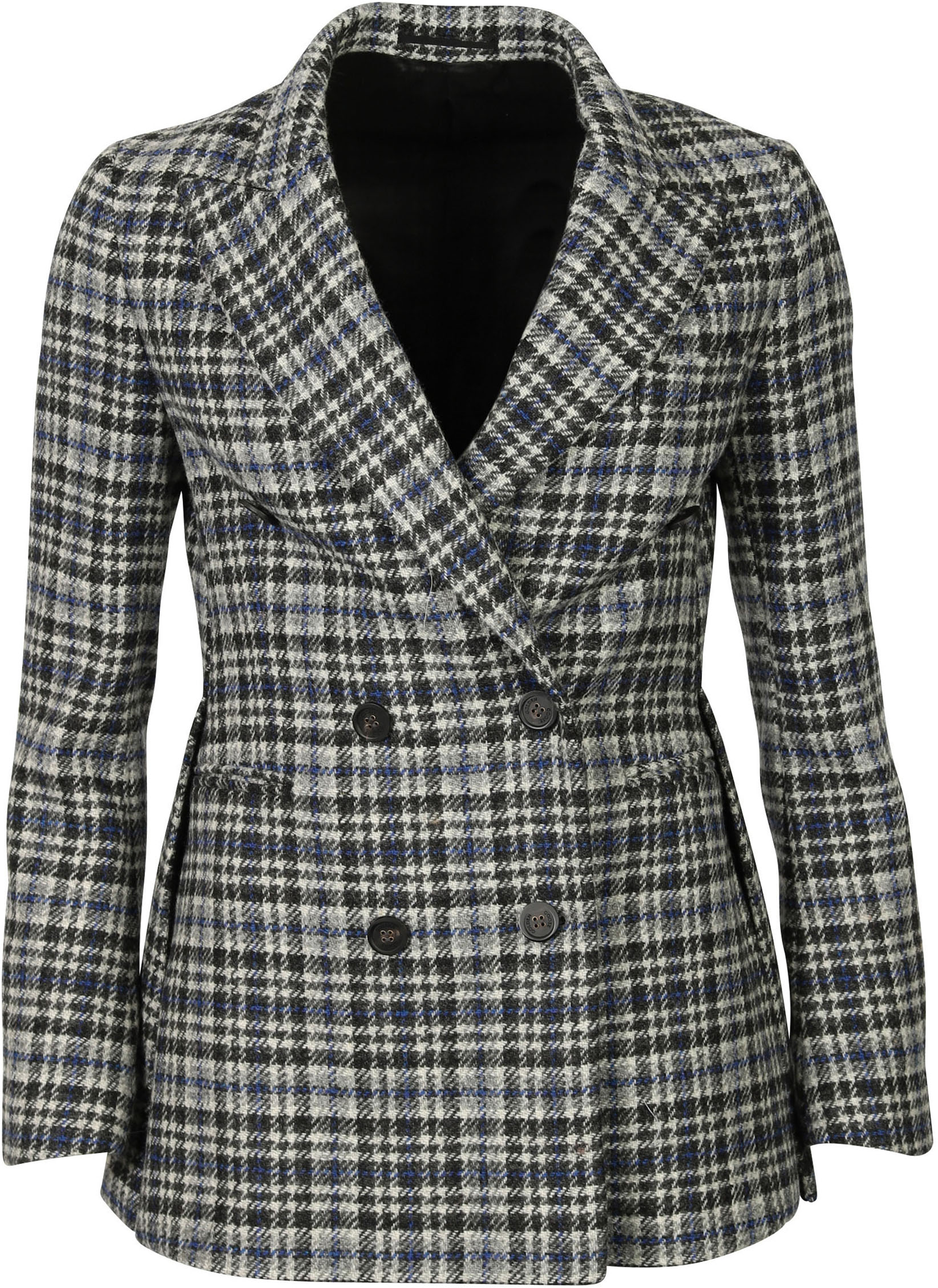 Golden Goose Jacket Black Navy Tweed