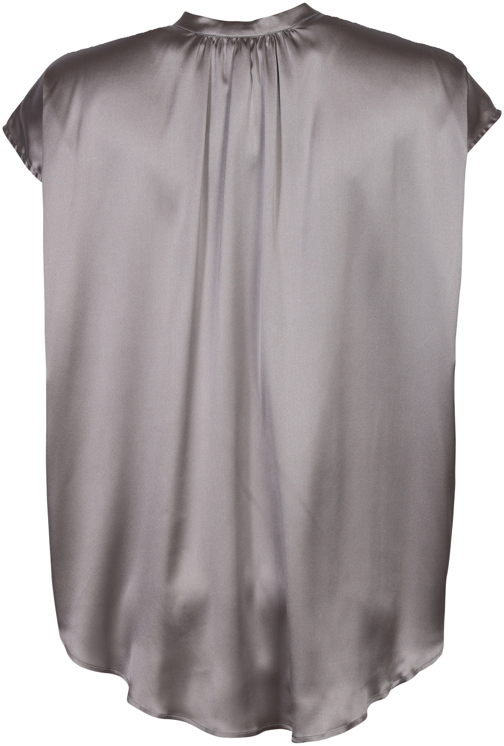 Sophie Silk Blouse Maxi Silver XS
