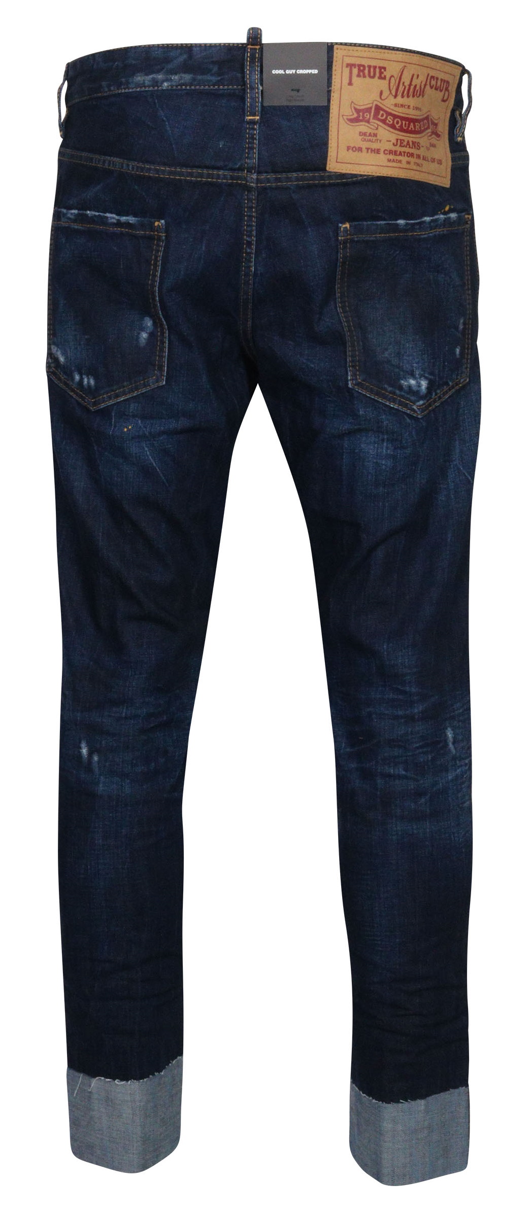 Dsquared Cool Guy Cropped Blue Washed