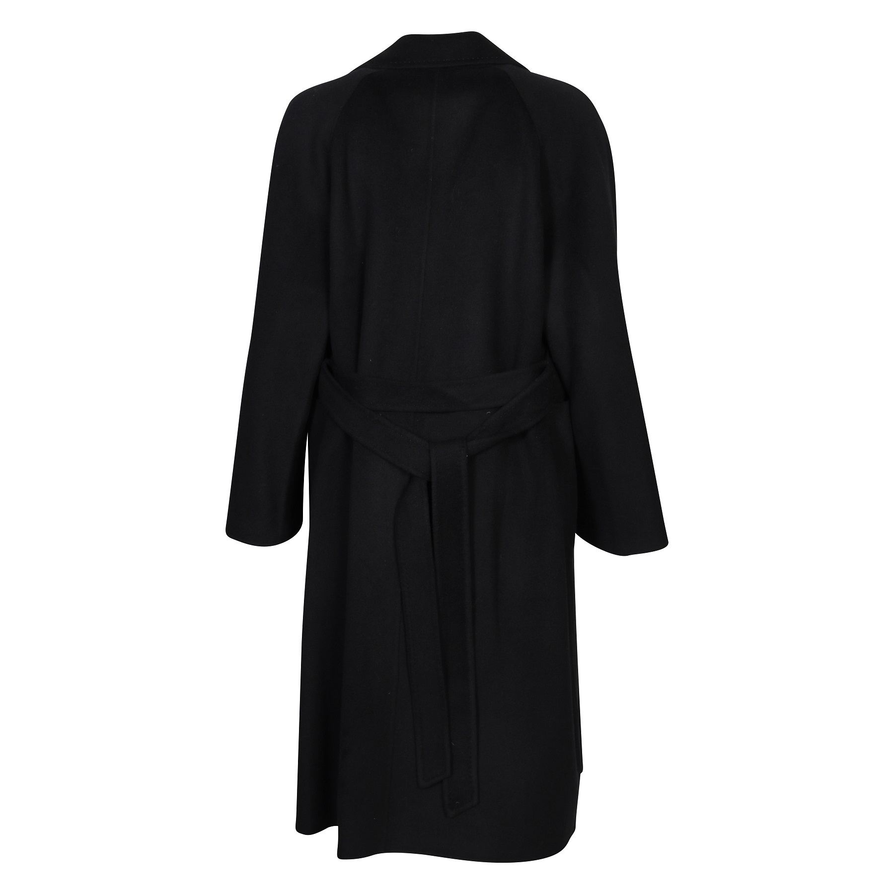 FLONA Wool/Cashmere Coat in Black