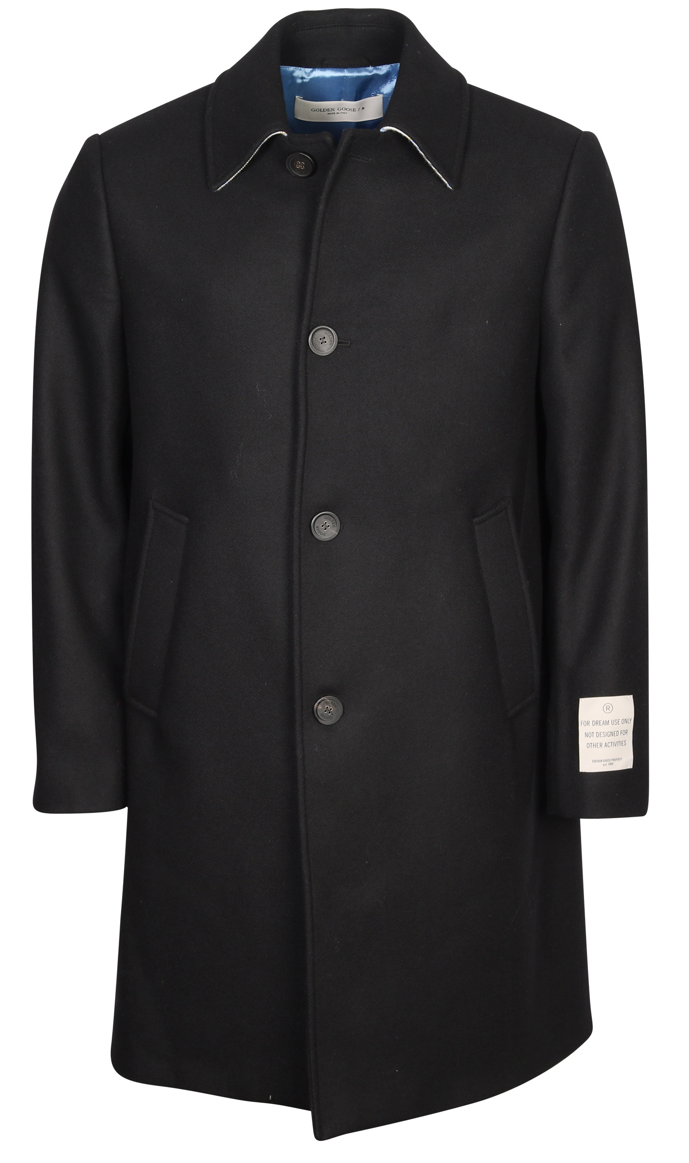 Golden Goose Coat Adelmo Black