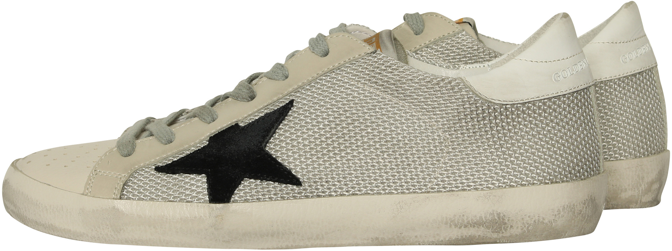 Golden Goose Superstar Grey Cord Gum