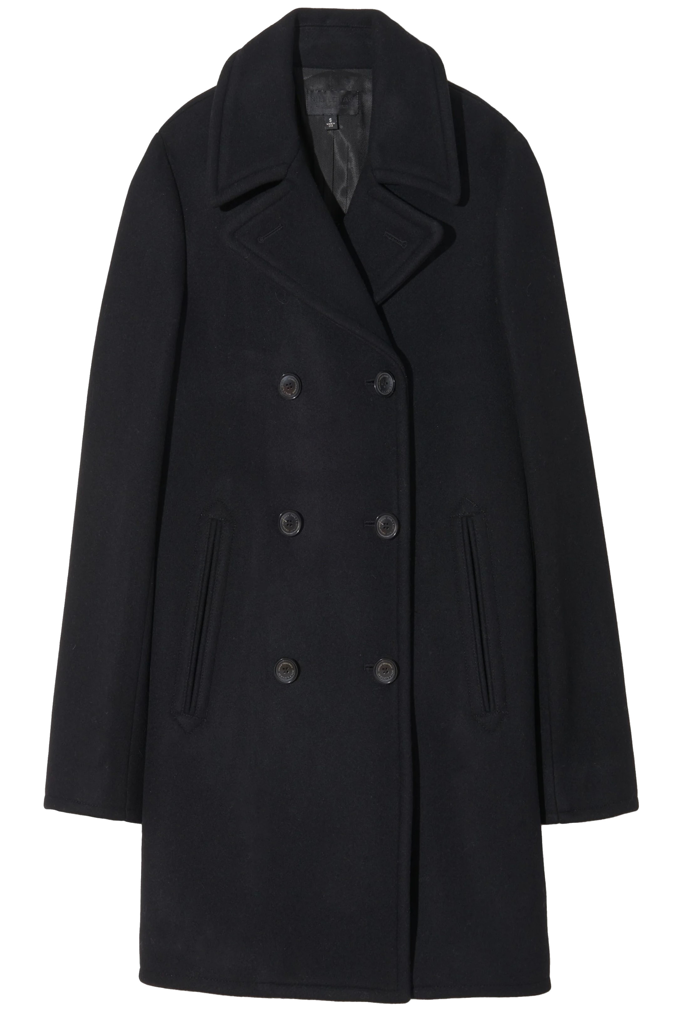 NILI LOTAN Cash Peacoat in Black