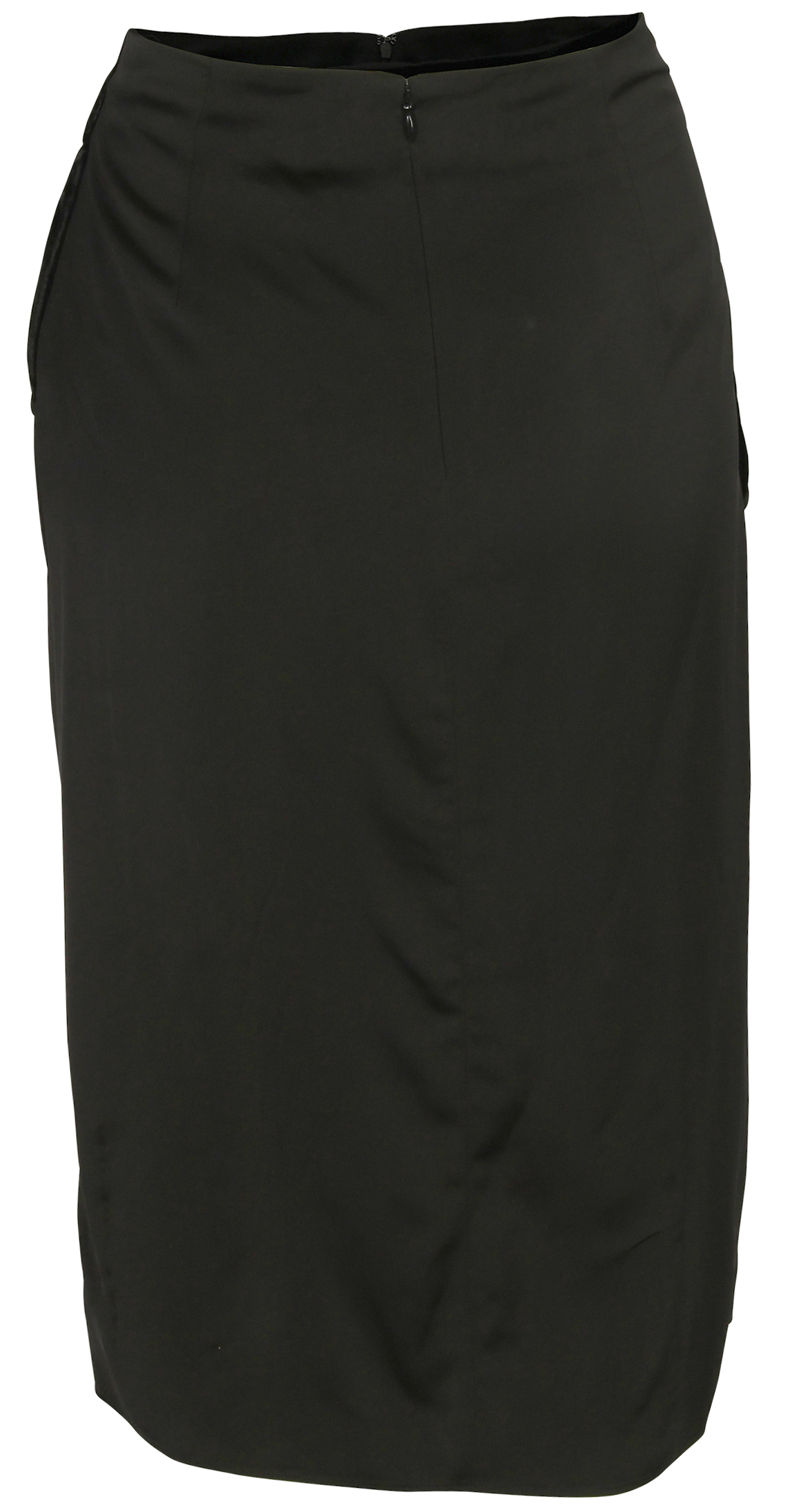 Helmut Lang Velvet Skirt Black