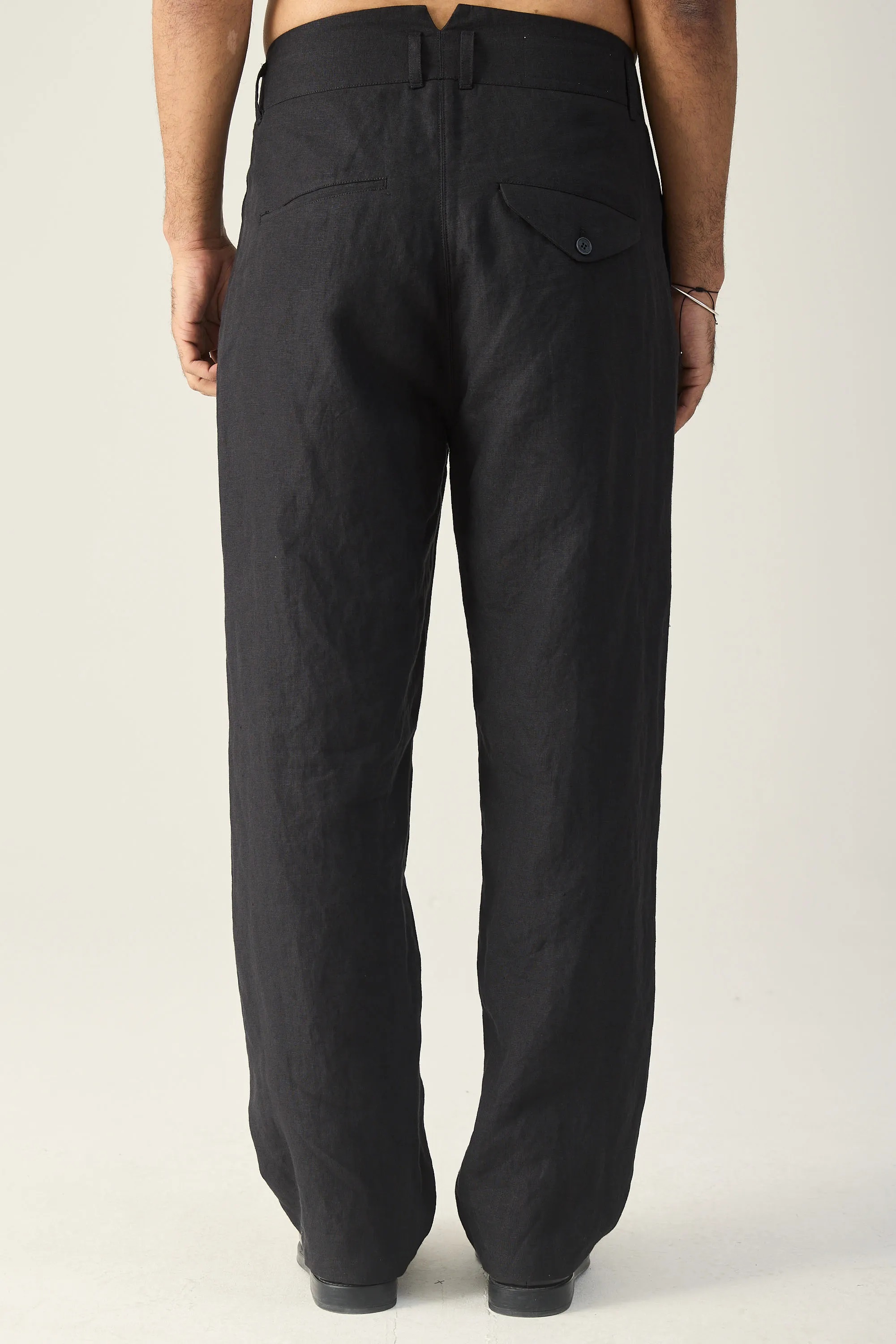 HANNIBAL. Trouser Heli in Washed Black 52