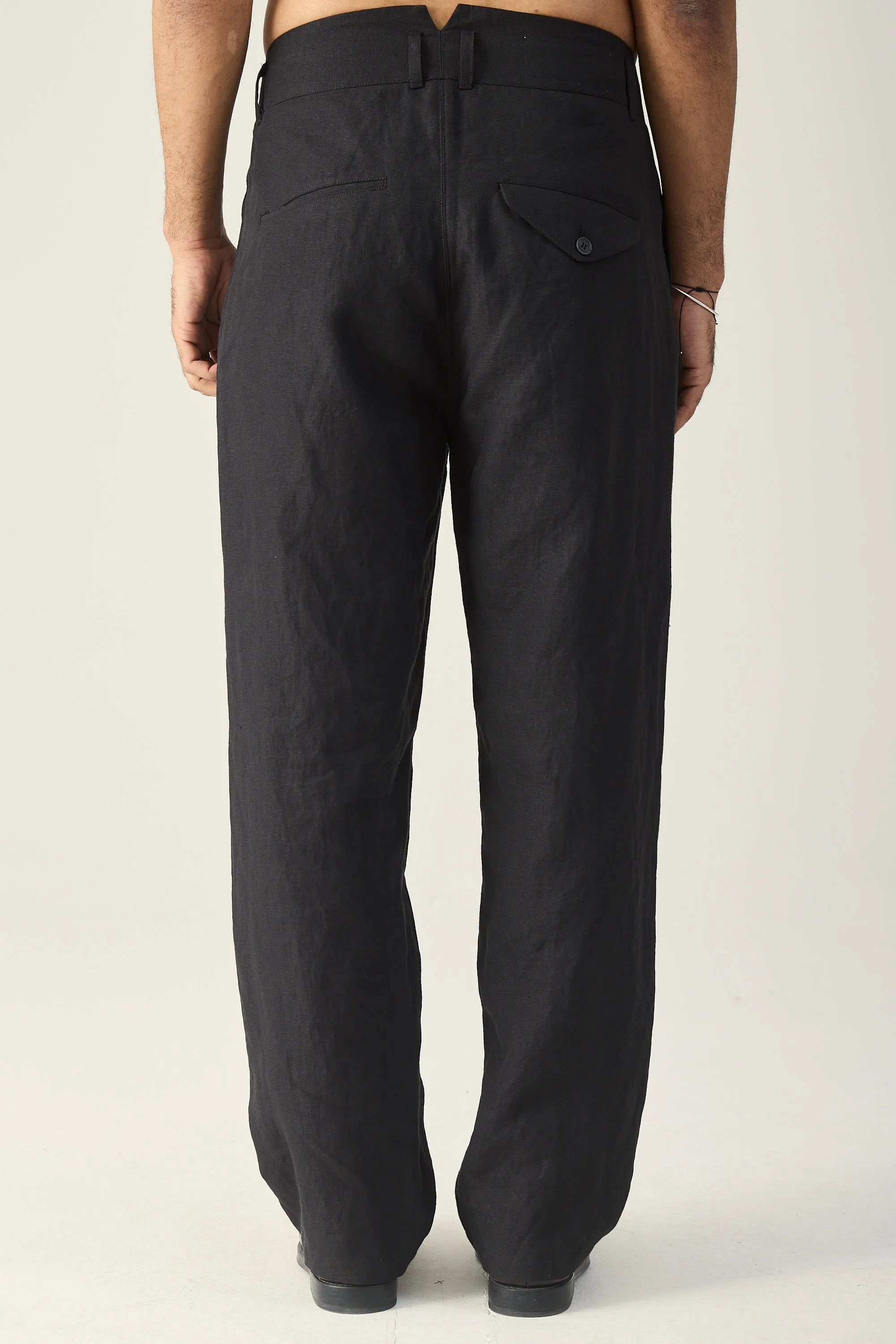 HANNIBAL. Trouser Heli in Washed Black 50