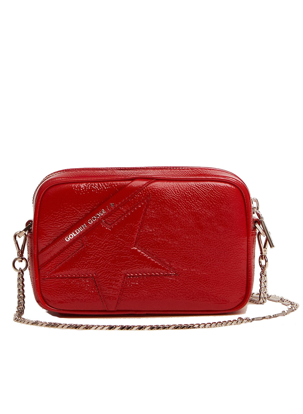 Golden Goose Mini Star Bag Naplack in Red
