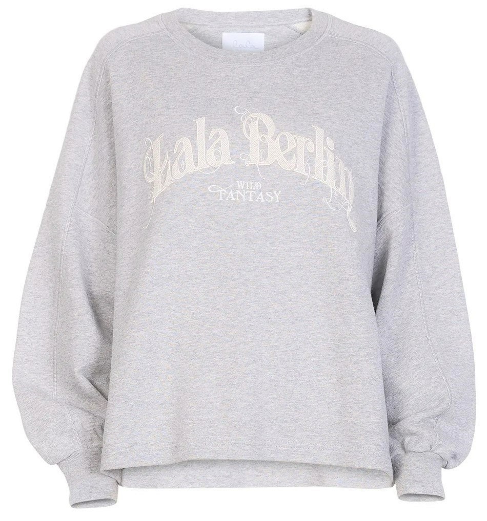 Lala Berlin Sweatshirt Izoni in Grey Melange S