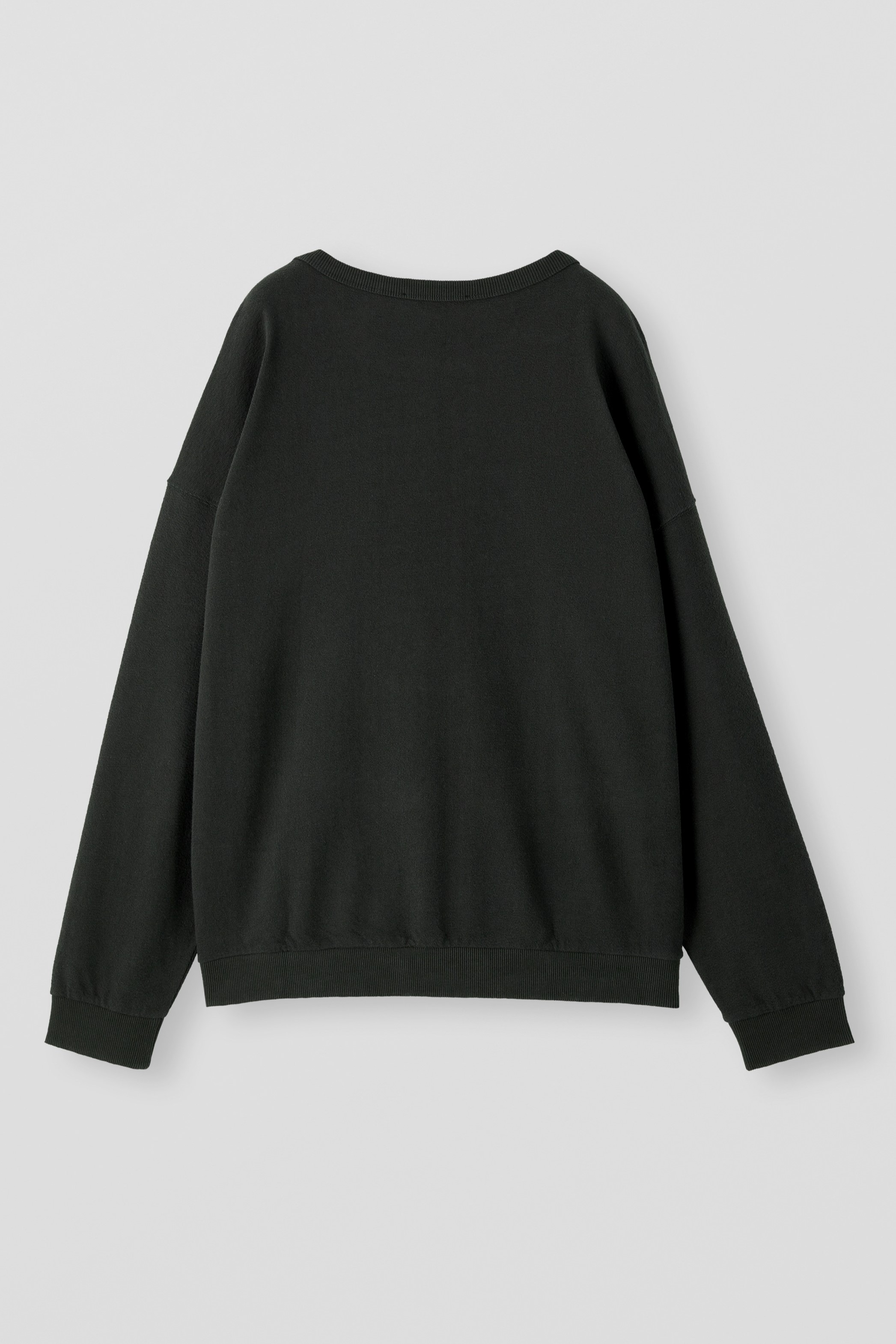 APPLIED ART FORMS Structure Sweater in Charcoal