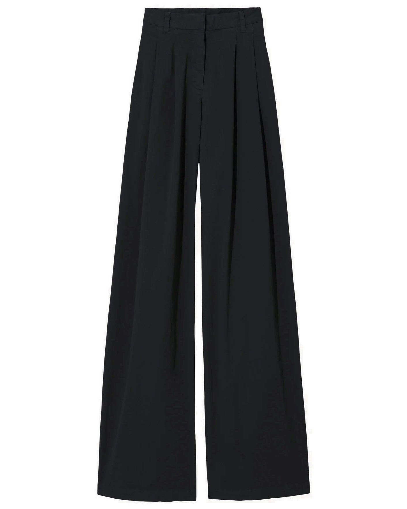 Nili Lotan Cotton Dillon Pant in Carbon