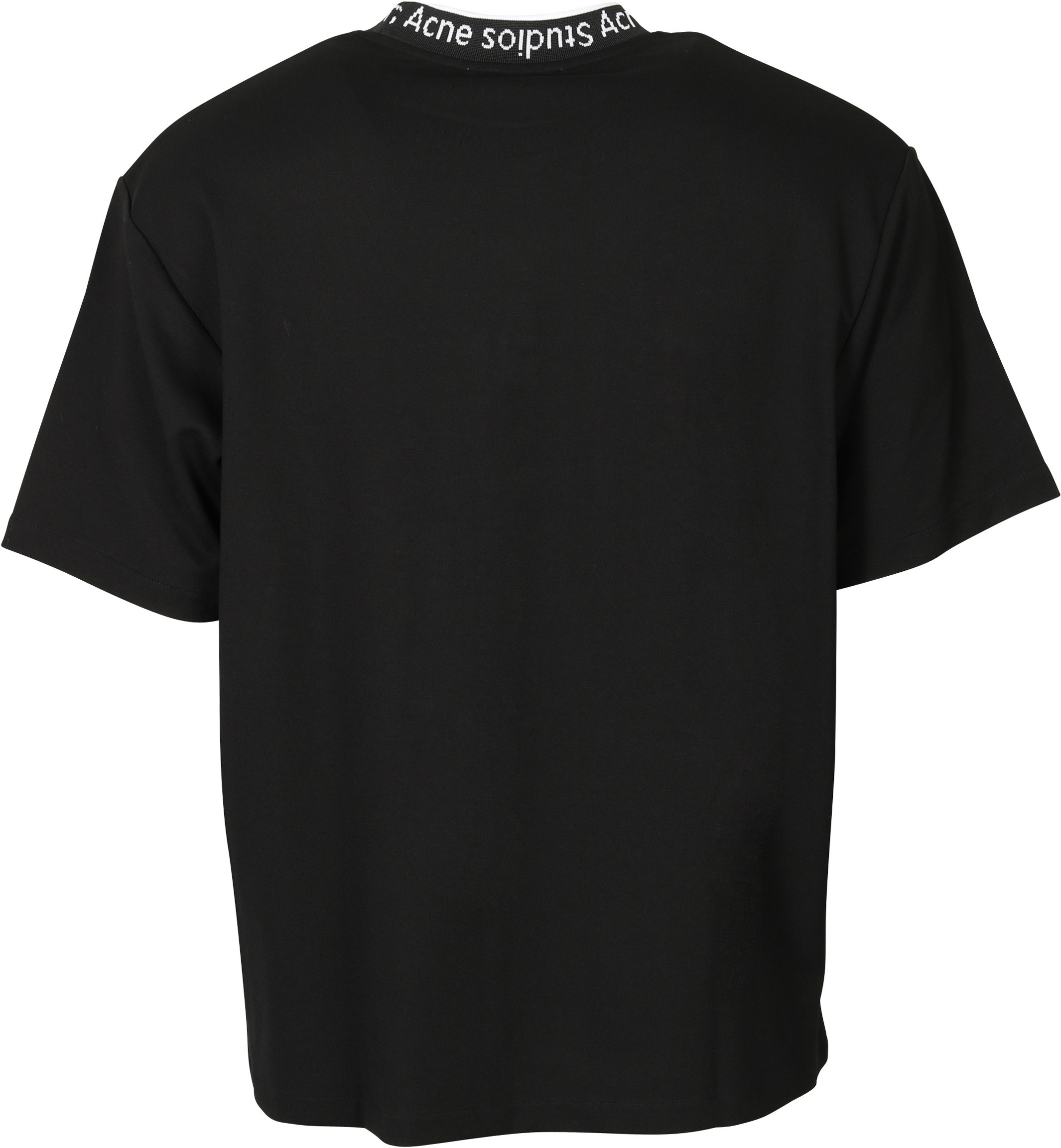 Acne Studios Neck Branded T-Shirt Black M