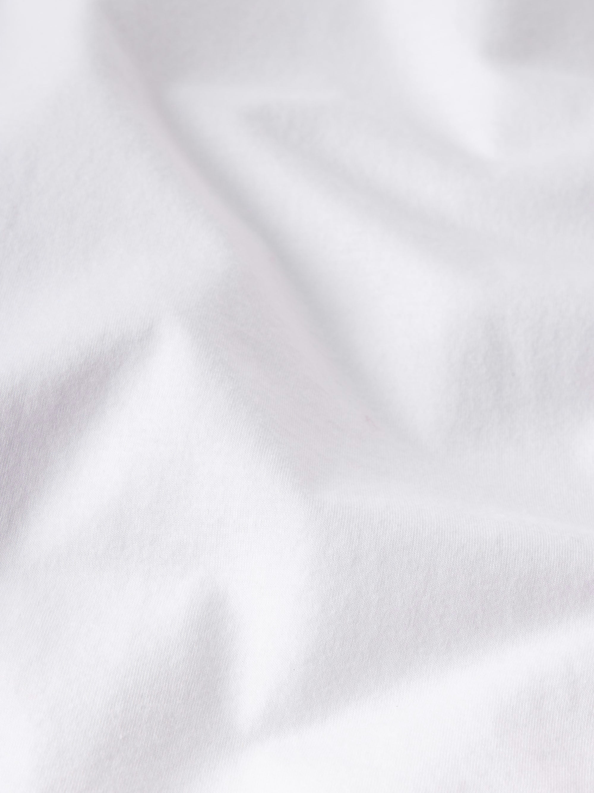 FRAME Logo Tee in White