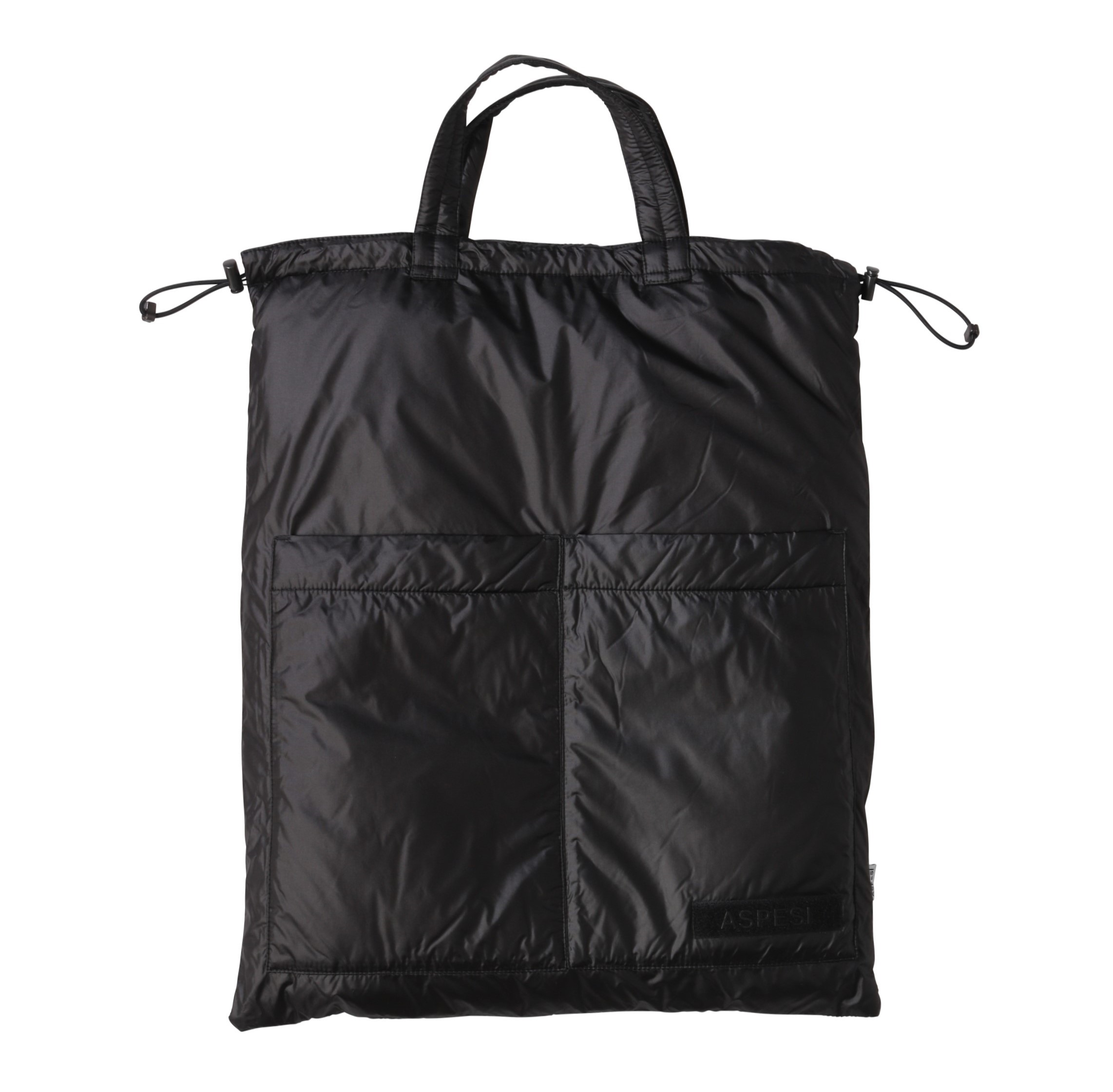 ASPESI Nylon Backpack in Black