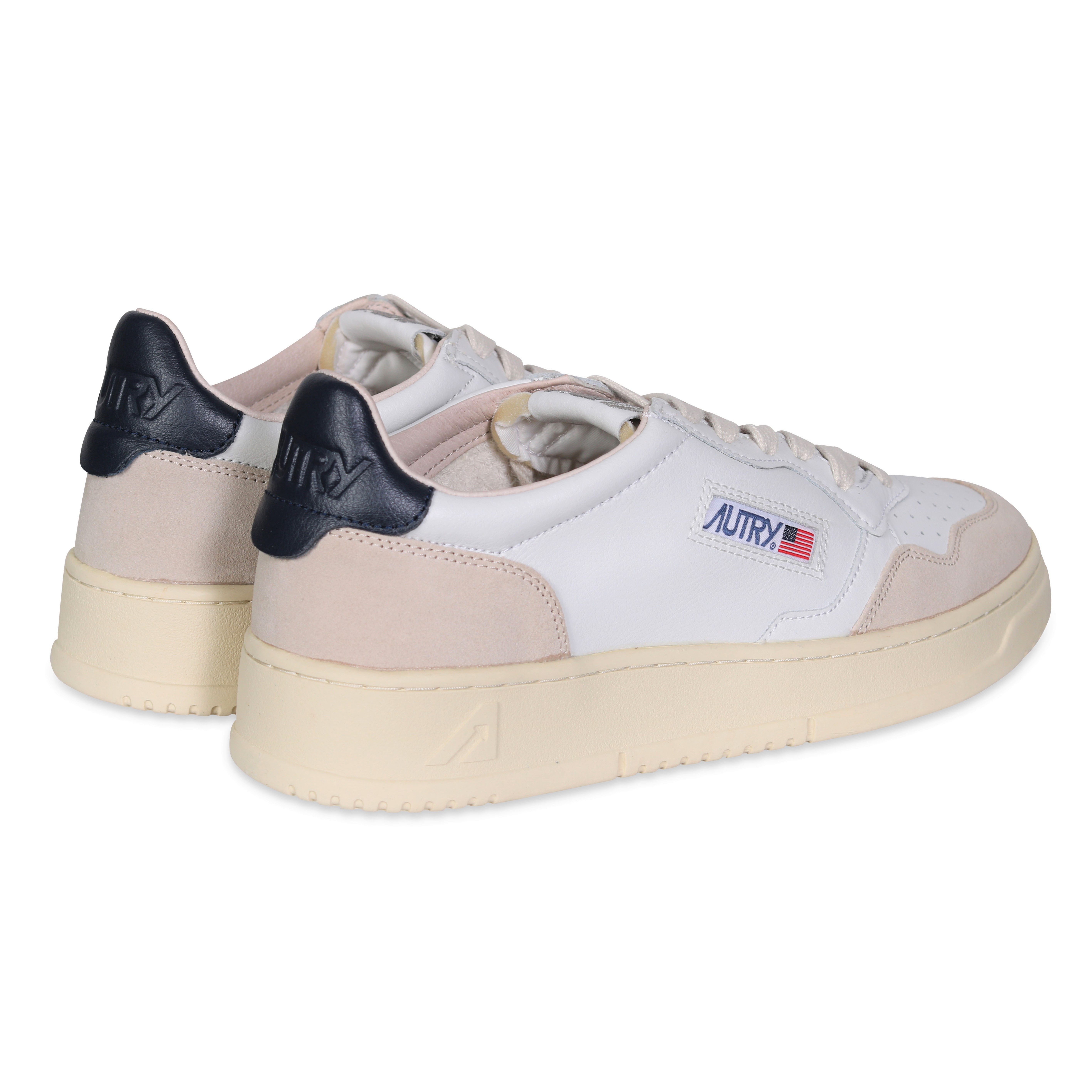 Autry Action Shoes Low Sneaker Suede White / Blue 44
