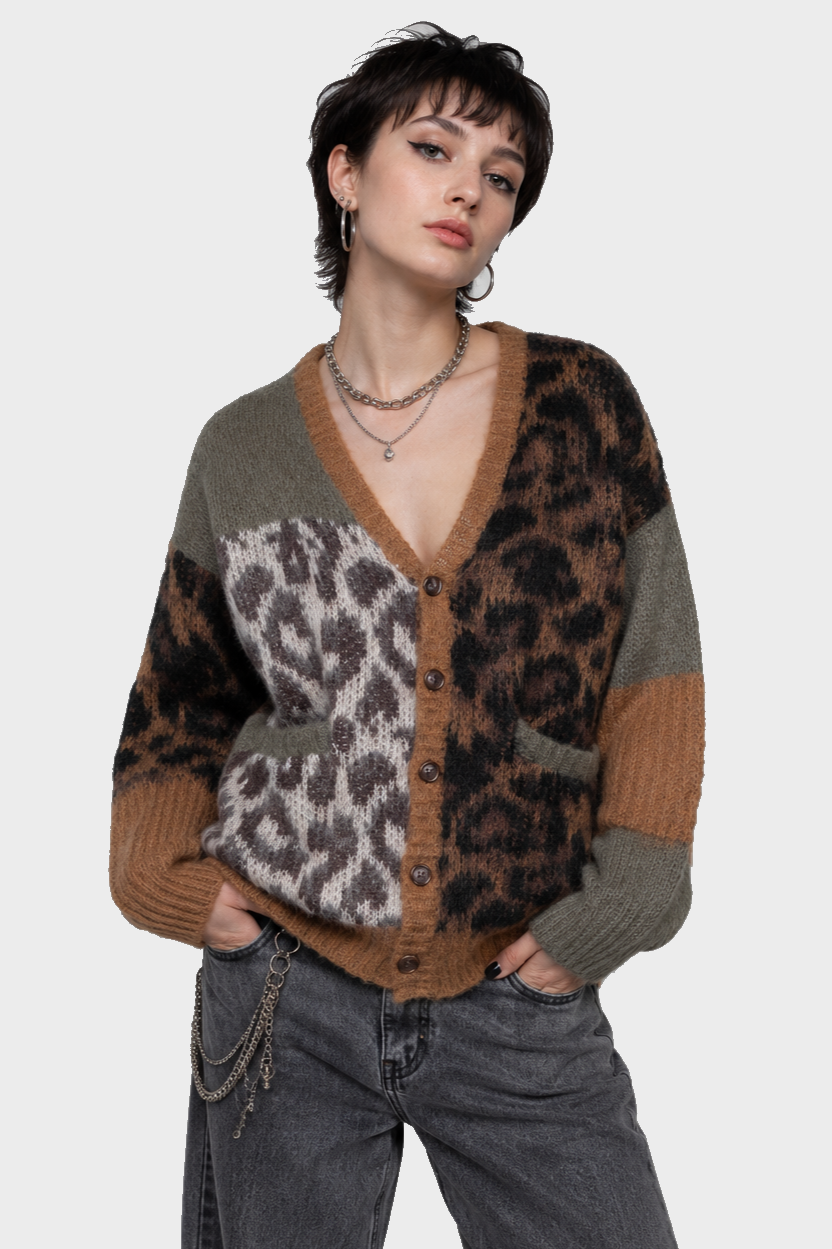 R13 Oversize Knit Cardigan