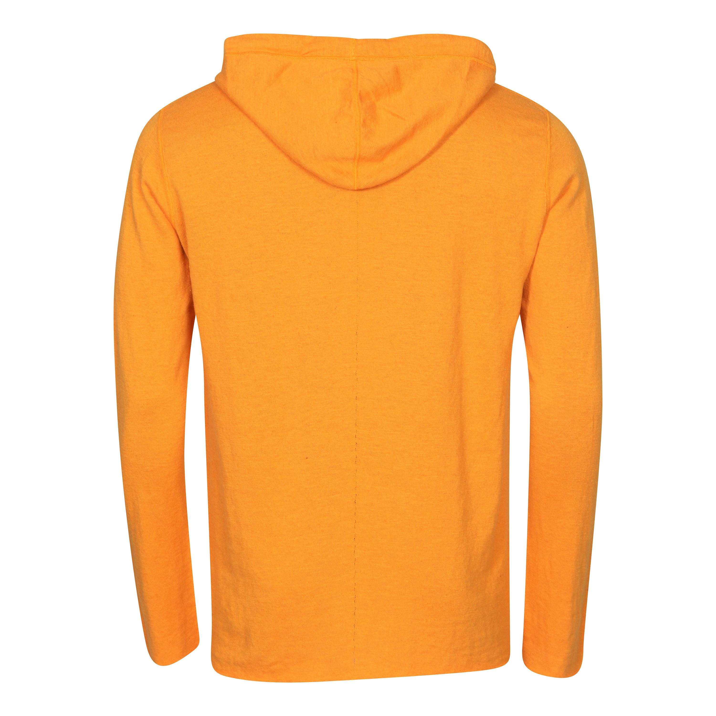Hannes Roether Knit Hoodie in Bellini XL
