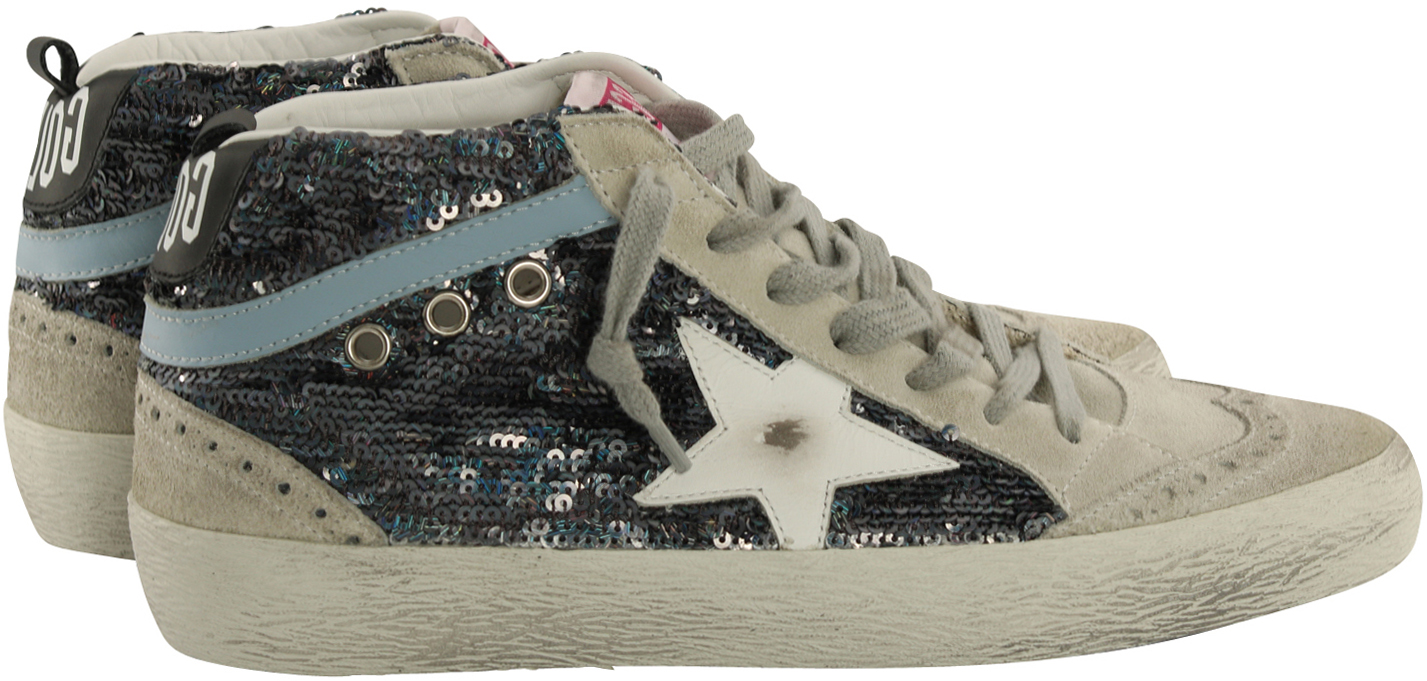 Golden Goose Sneaker Mid Star Multicolour Paillettes