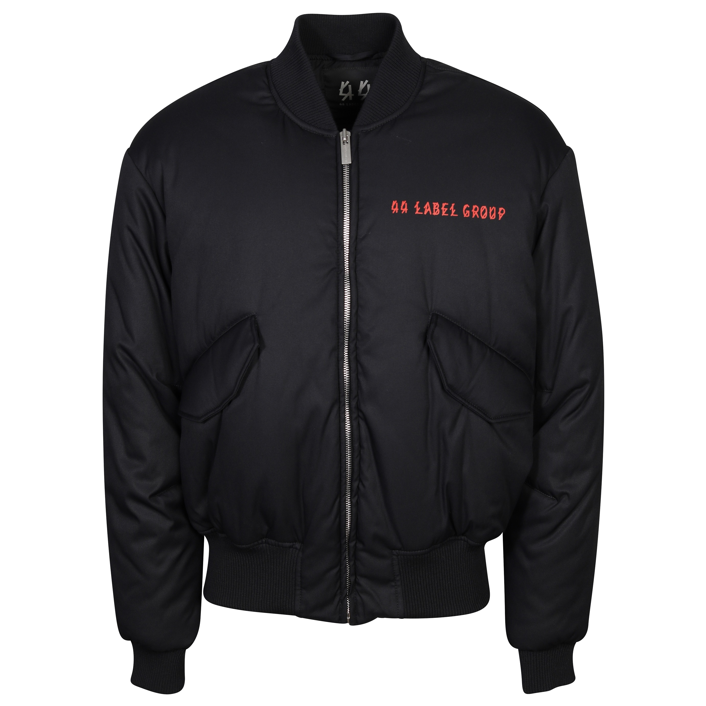 44 Label Group Emil Bomber Jacket in Black