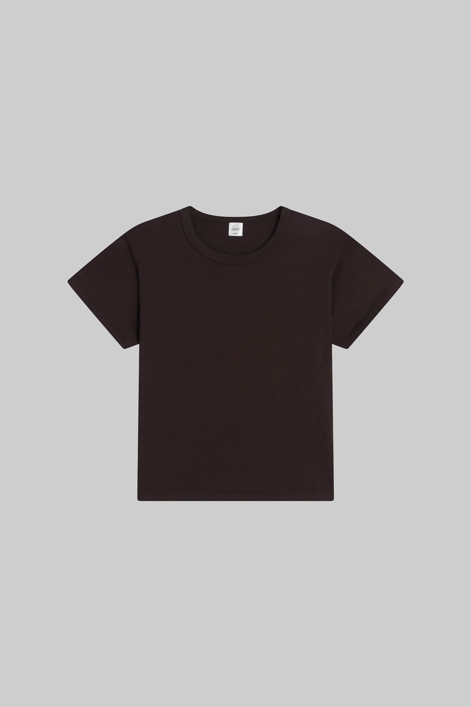 LESET T-Shirt Margo in Chocolate