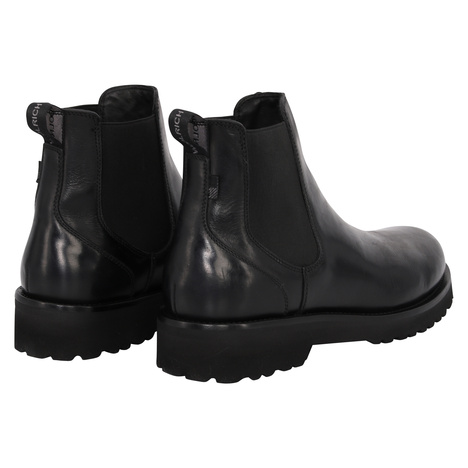 Woolrich Chelsea Jungle Boot Cowhide Black