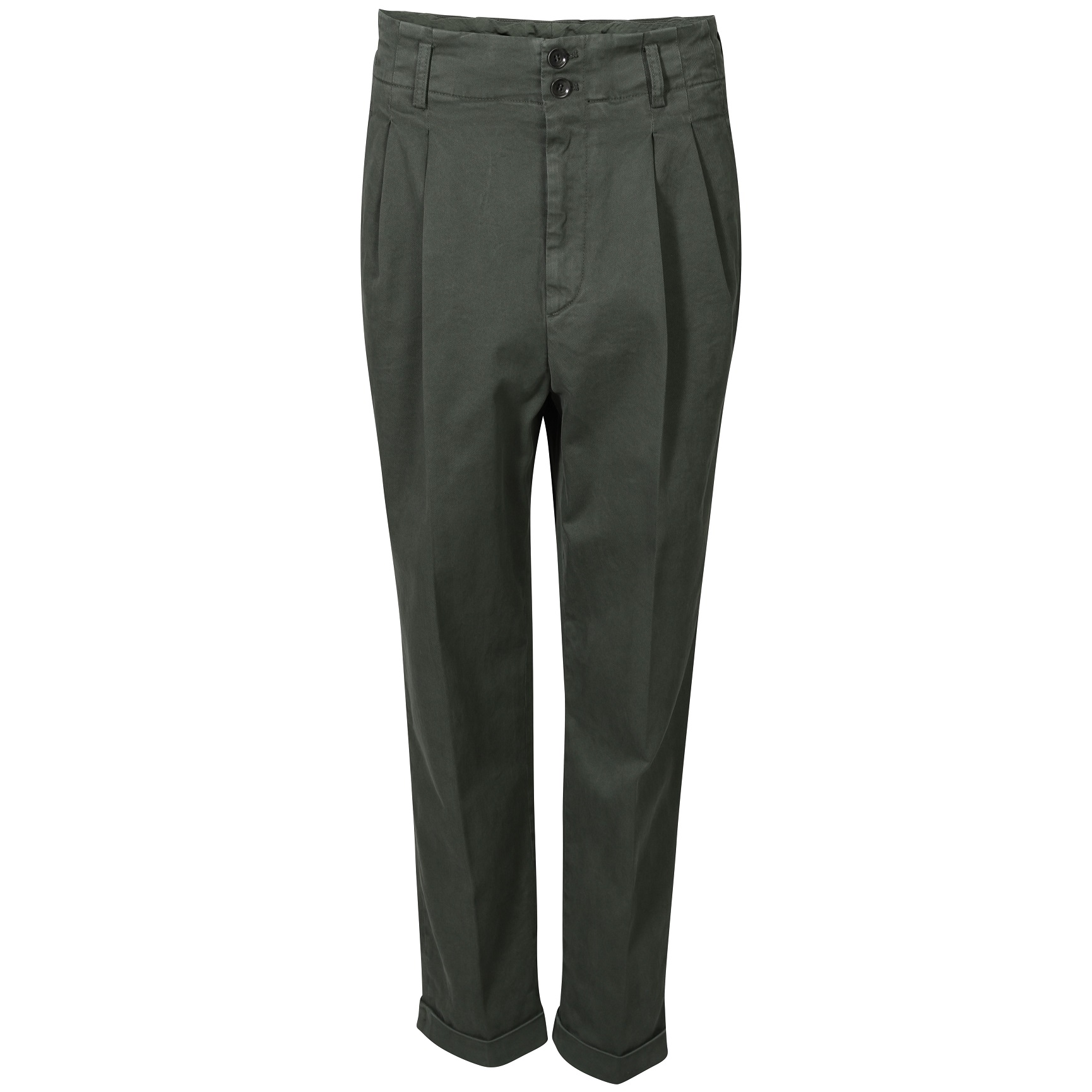 ASPESI Cotton Pant in Olive