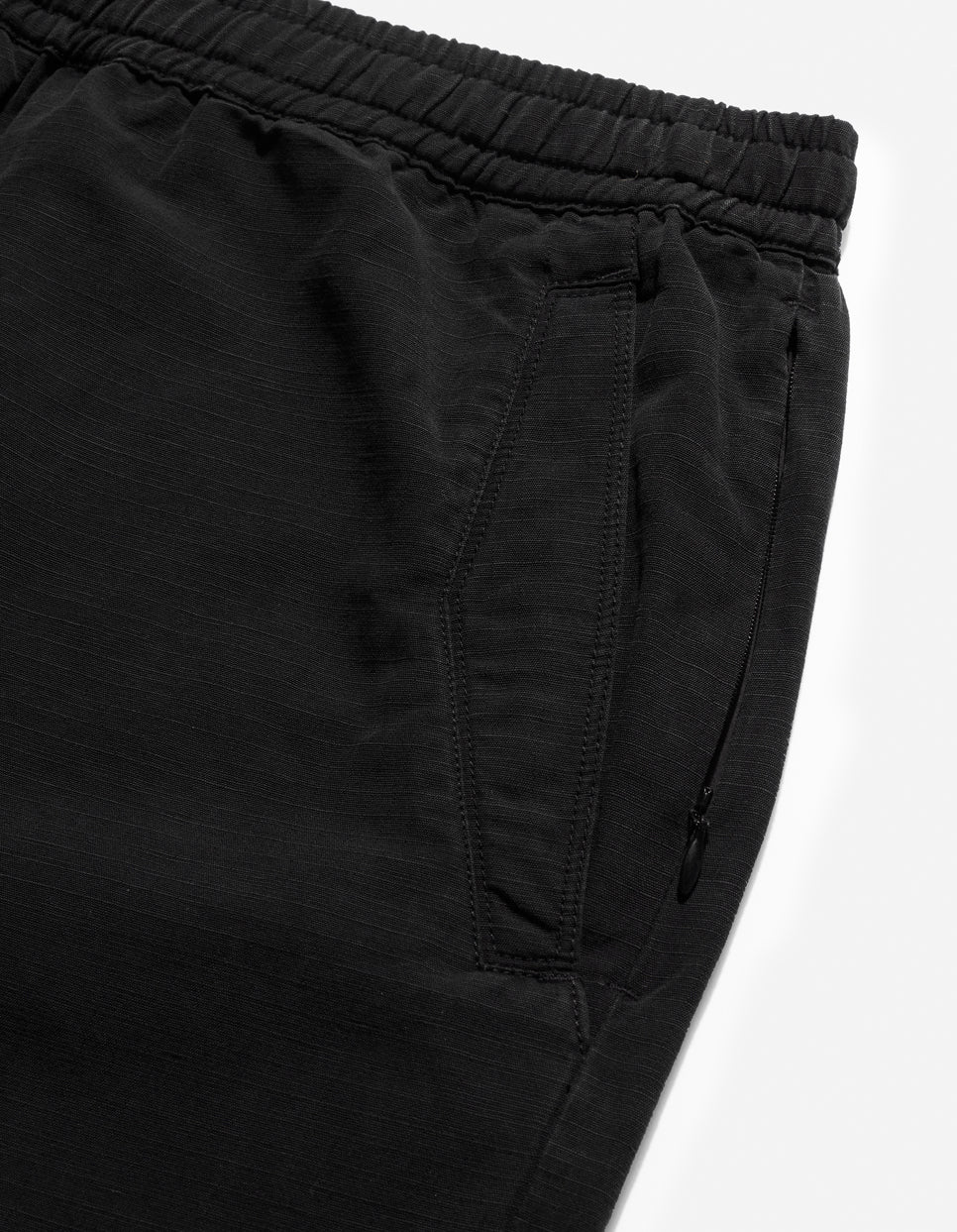 MAHARISHI 4301 Loose Asym Track Pants in Black XL