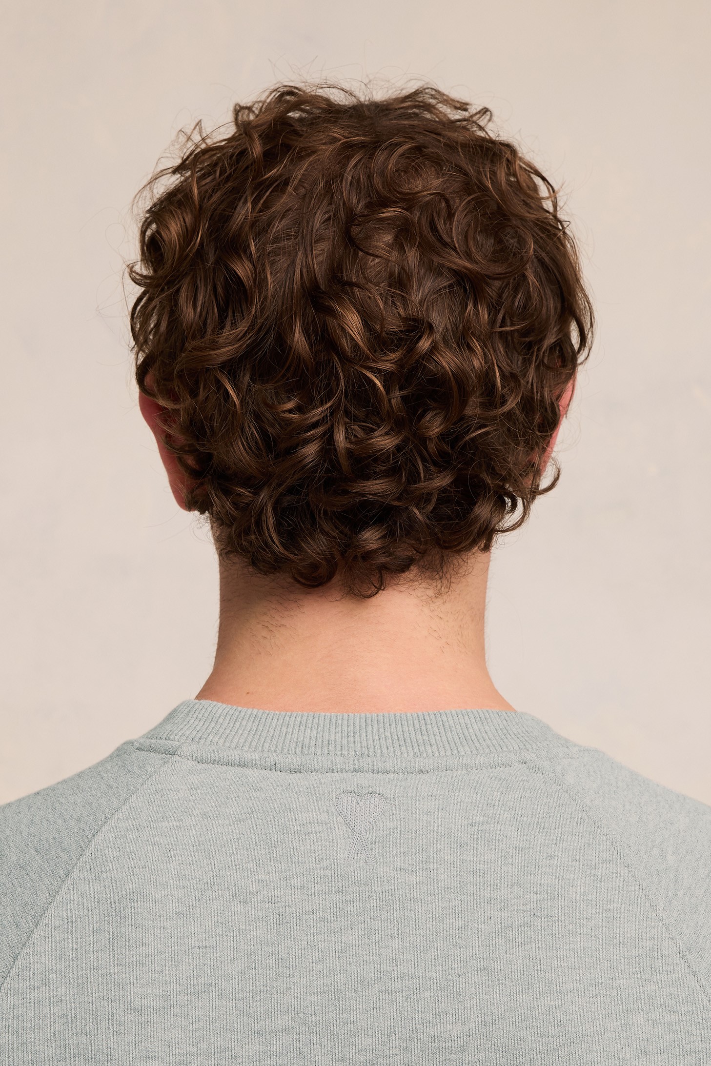 AMI PARIS Alexandre Mattiussi Sweatshirt in Heather Ash Grey XL