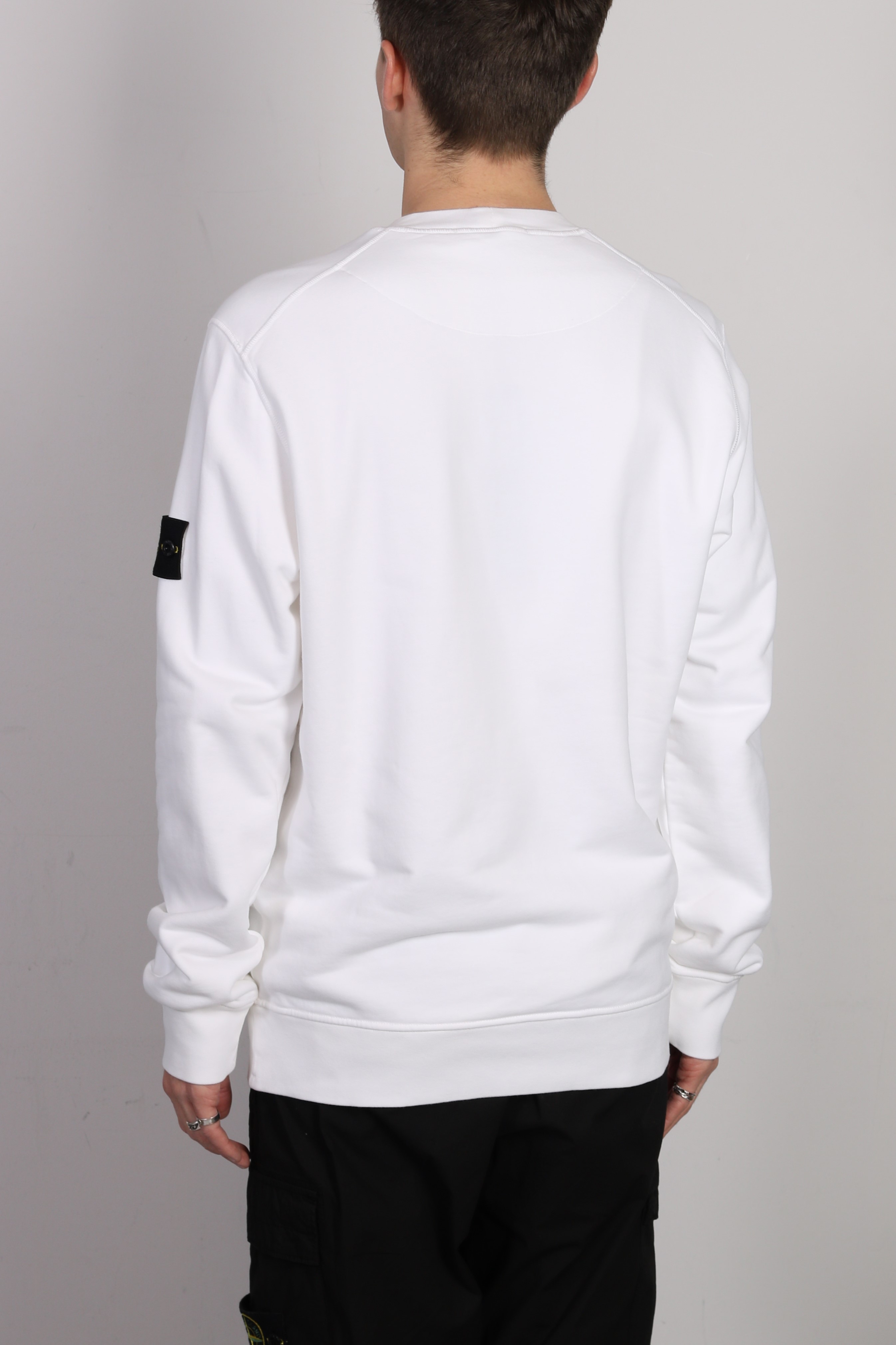 STONE ISLAND Sweatshirt in White L