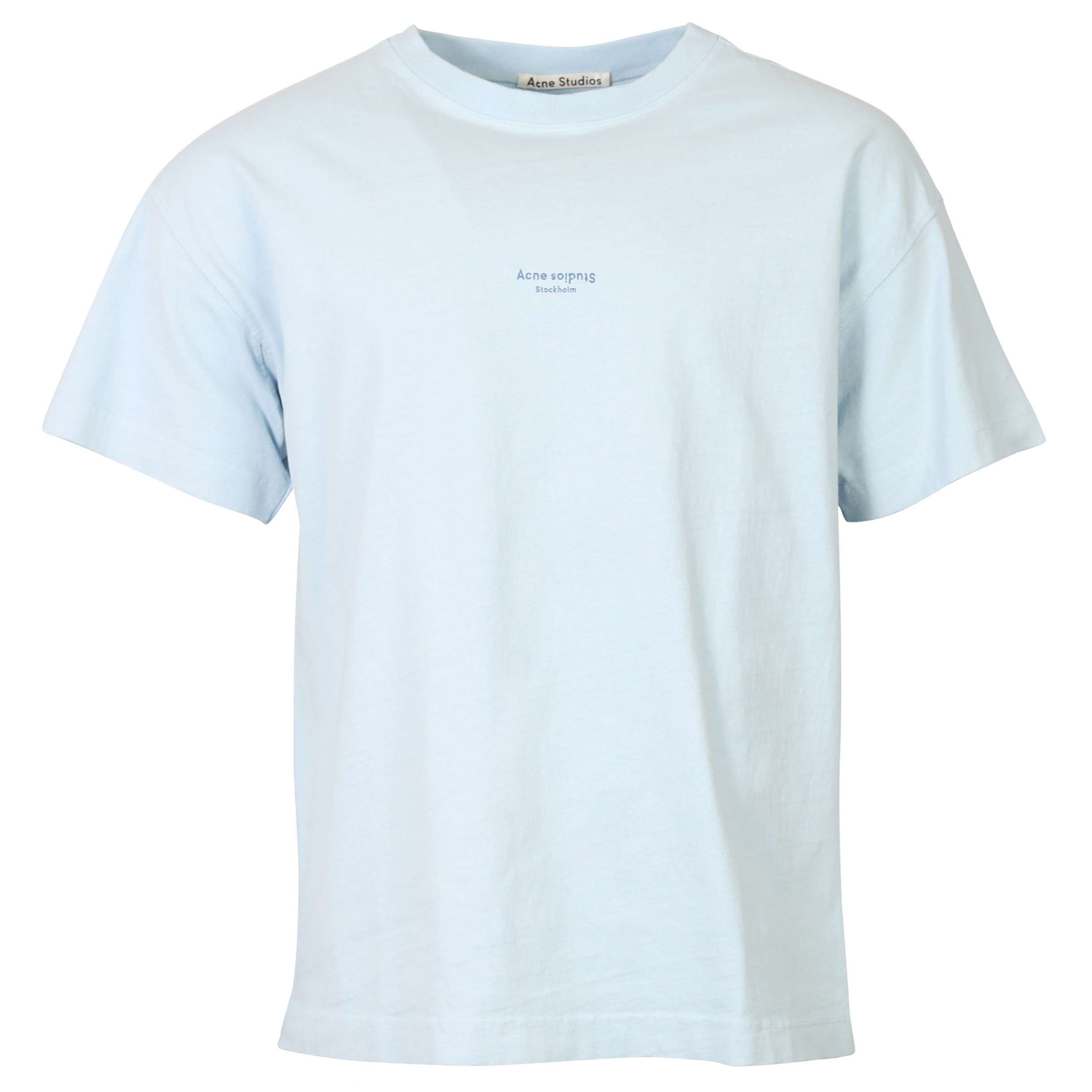 Acne Studios T-Shirt Jaxon Lightblue