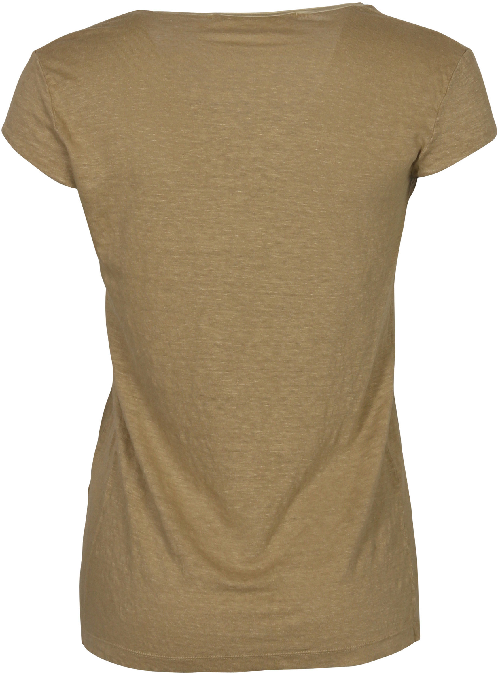 Transit T-Shirt Dark Brown Linen