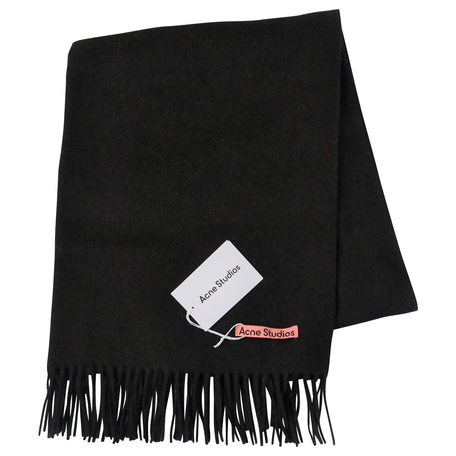 Acne Studios Canada Scarf in Darkbrown Melange