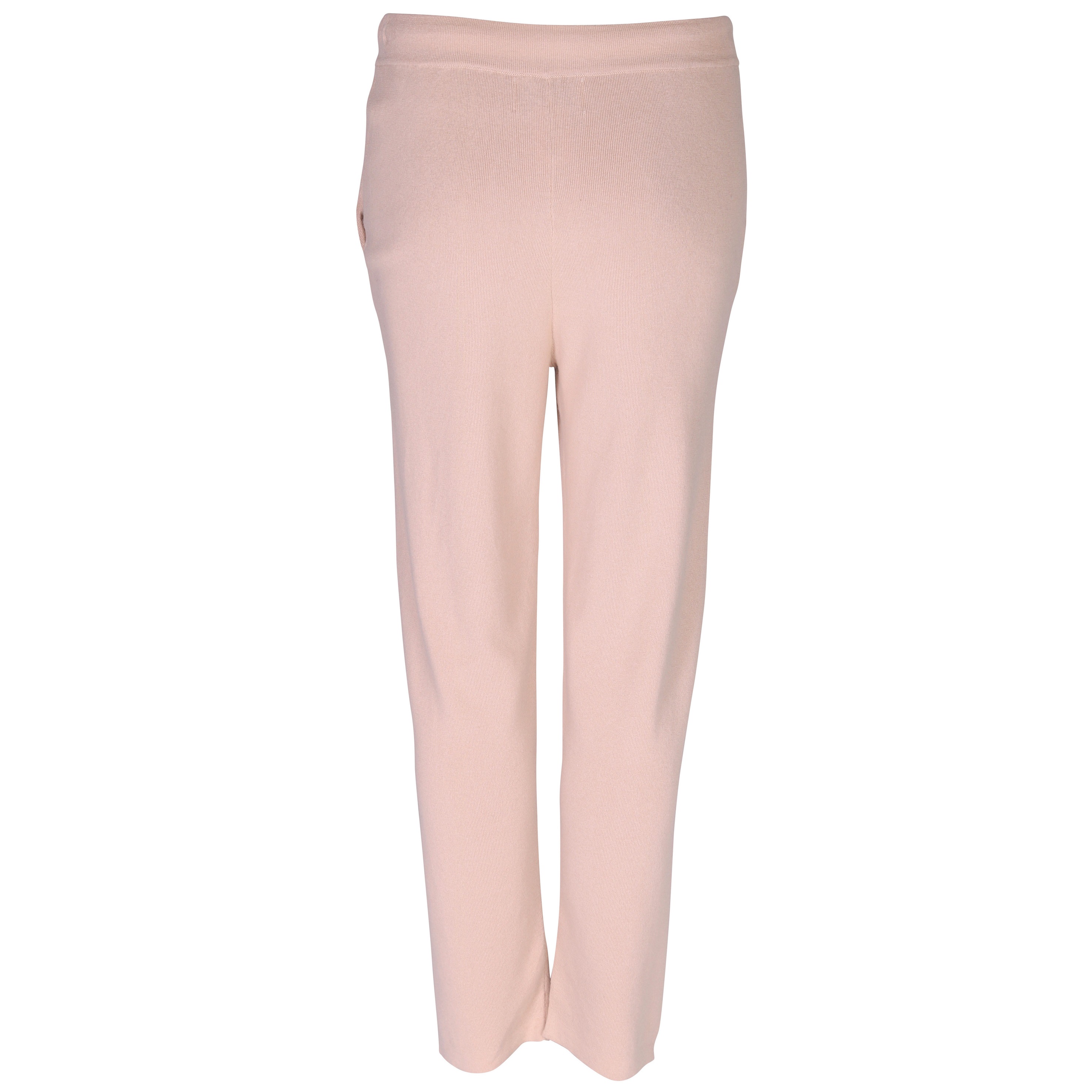 Flona Cashmere/Cotton Pants in Beige