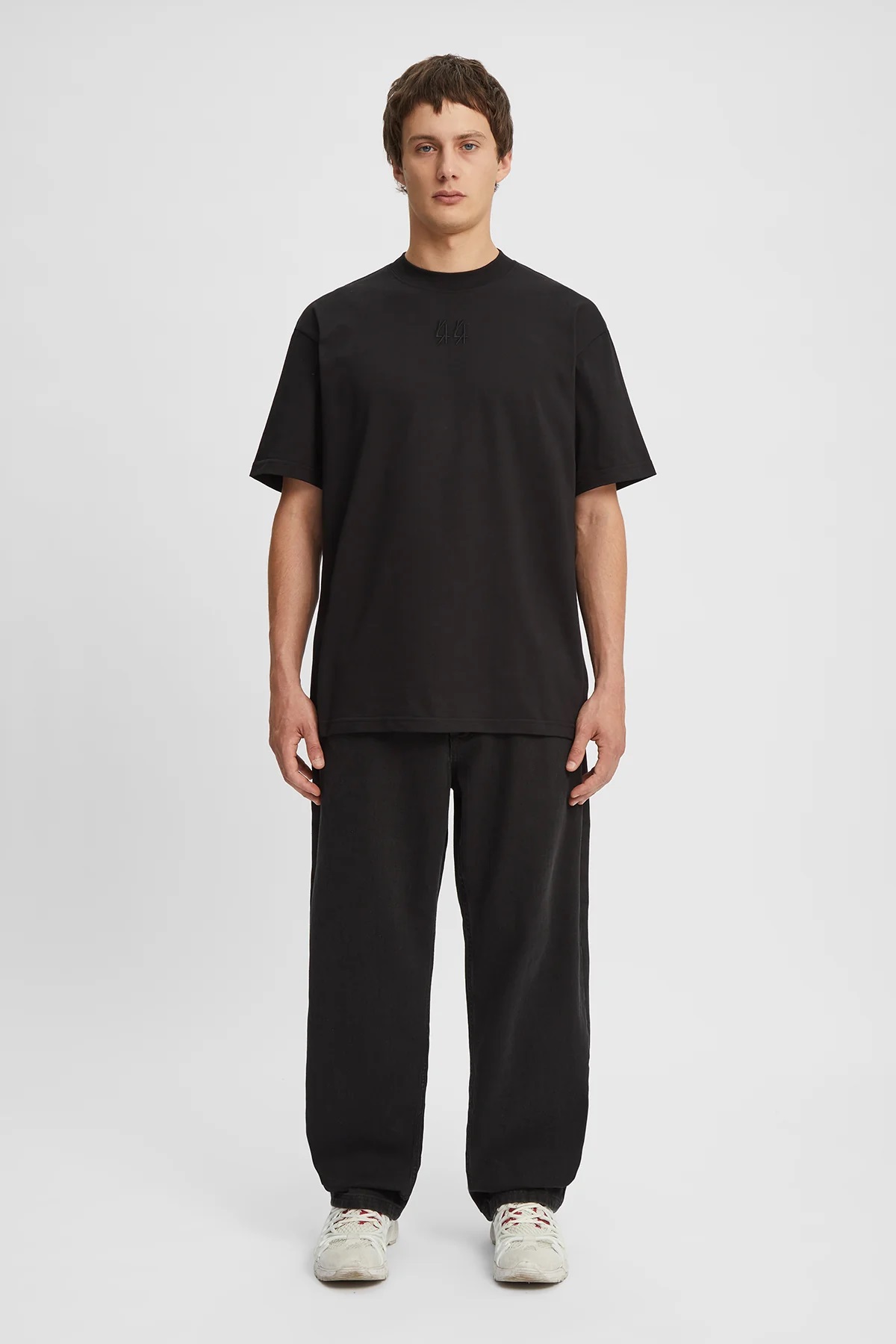 44 LABEL GROUP Original T-Shirt in Black/Neon Print S