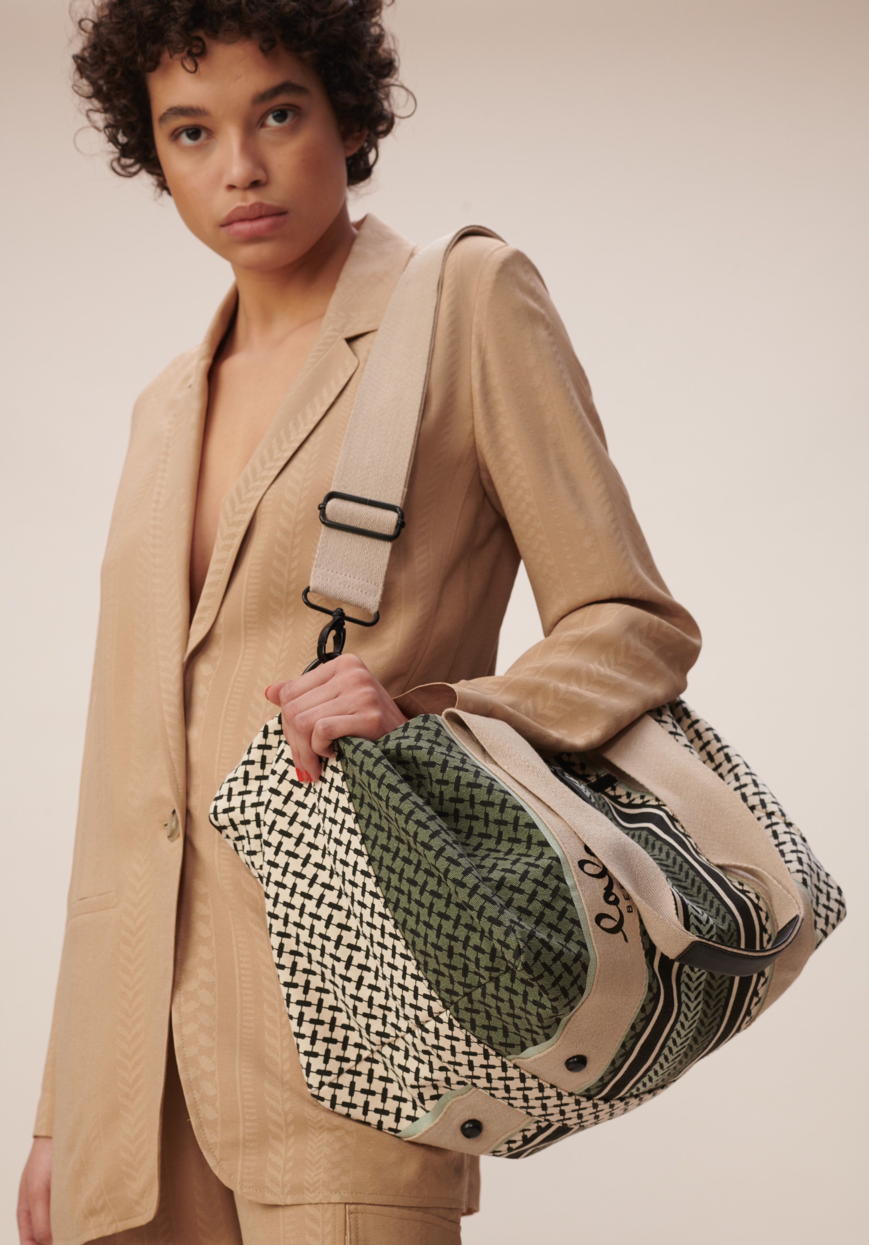 Lala Berlin Muriel Big Bag Olive Matcha
