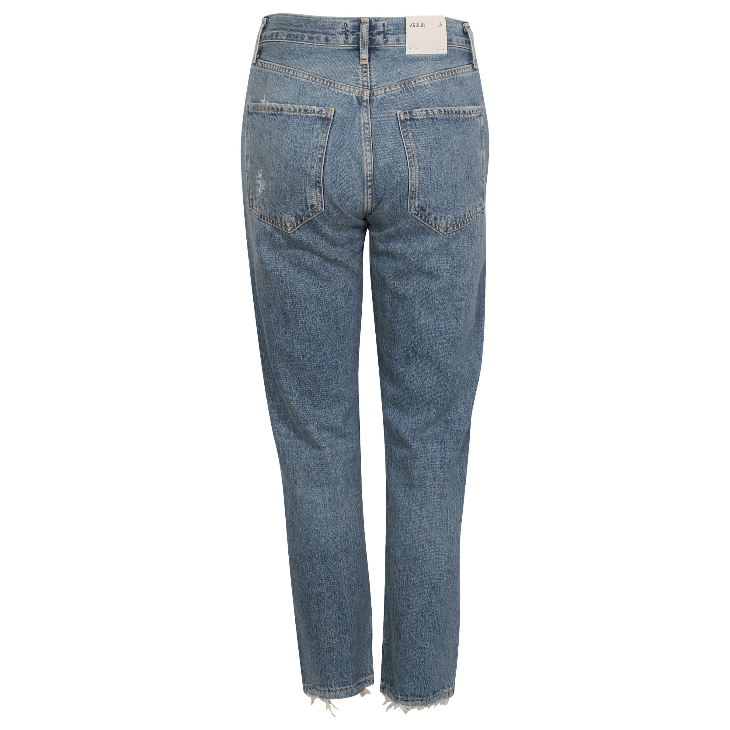 Agolde Jeans Riley in Frequency Blue Wash