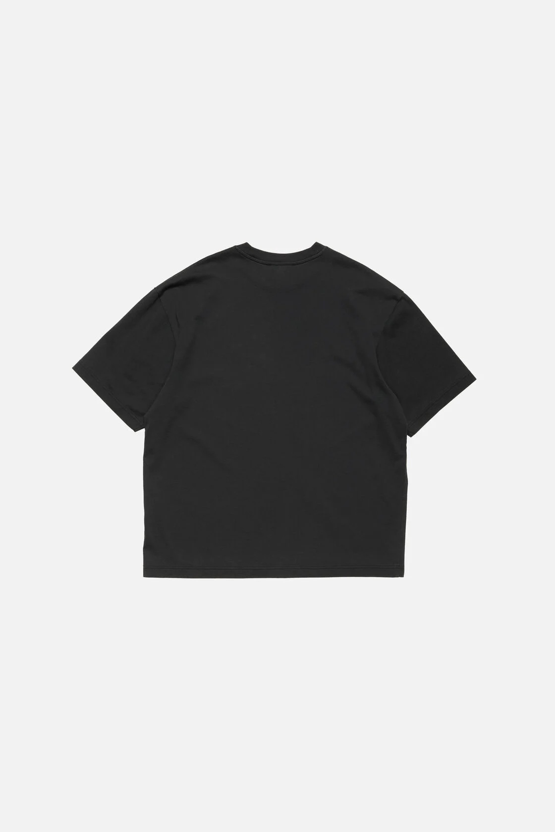 ACNE STUDIOS Face T-Shirt in Black/Yellow Logo