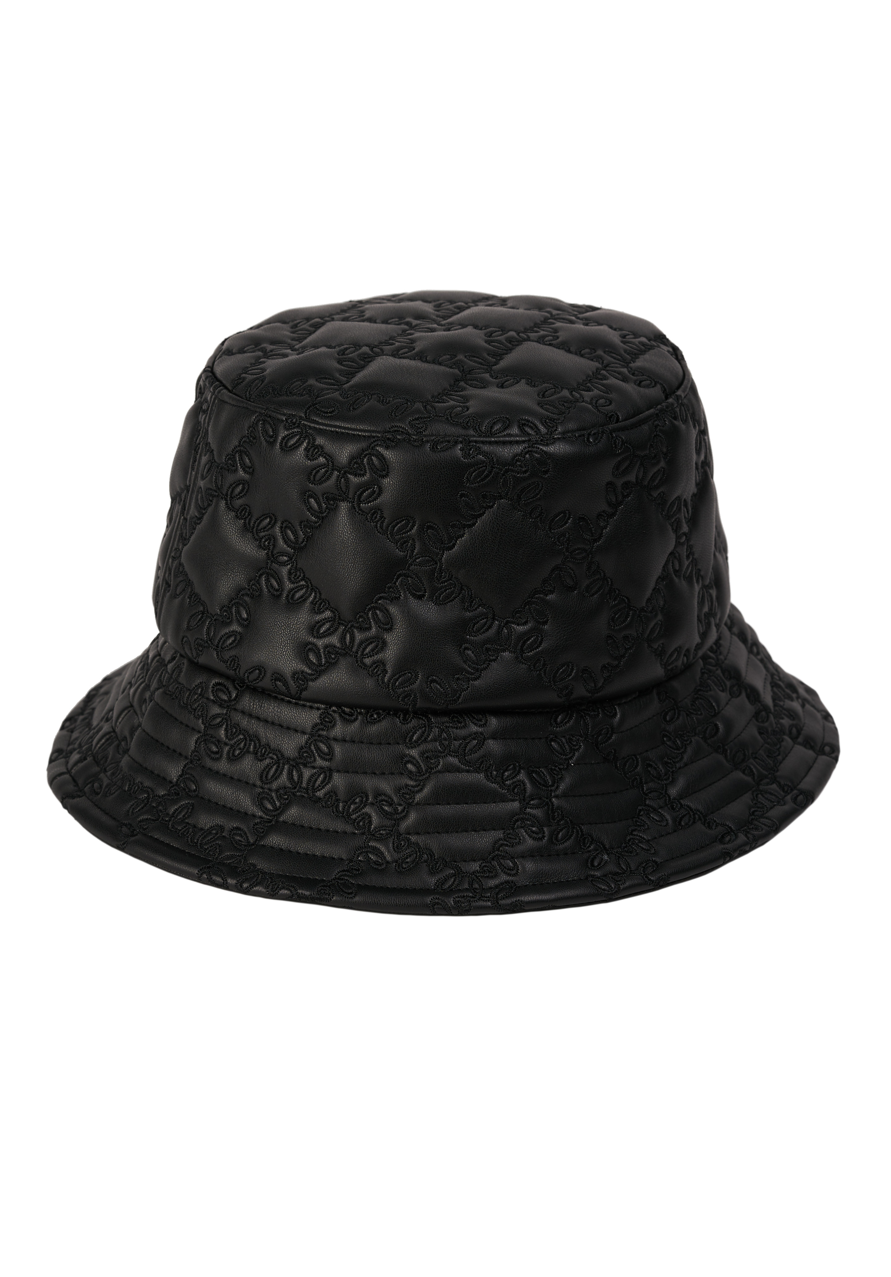 Lala Berlin Bucket Hat Honi Monogram Black