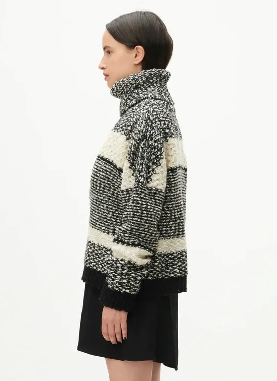 Lala Berlin Jumper Kalea Black/White Stripes