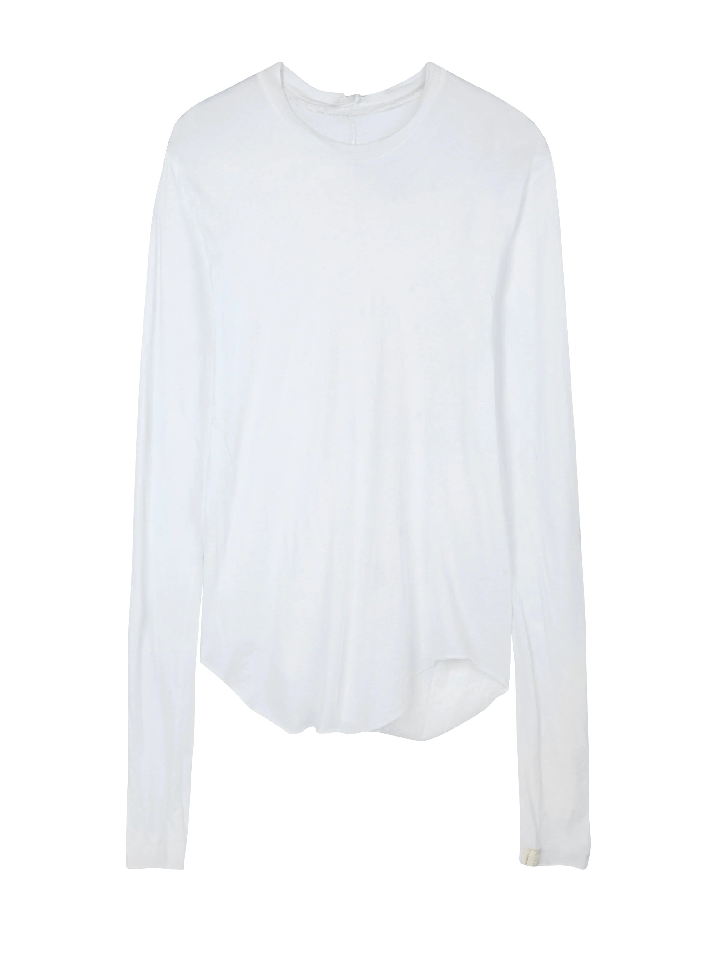 ALL III Stella Light Cotton Longsleeve in White