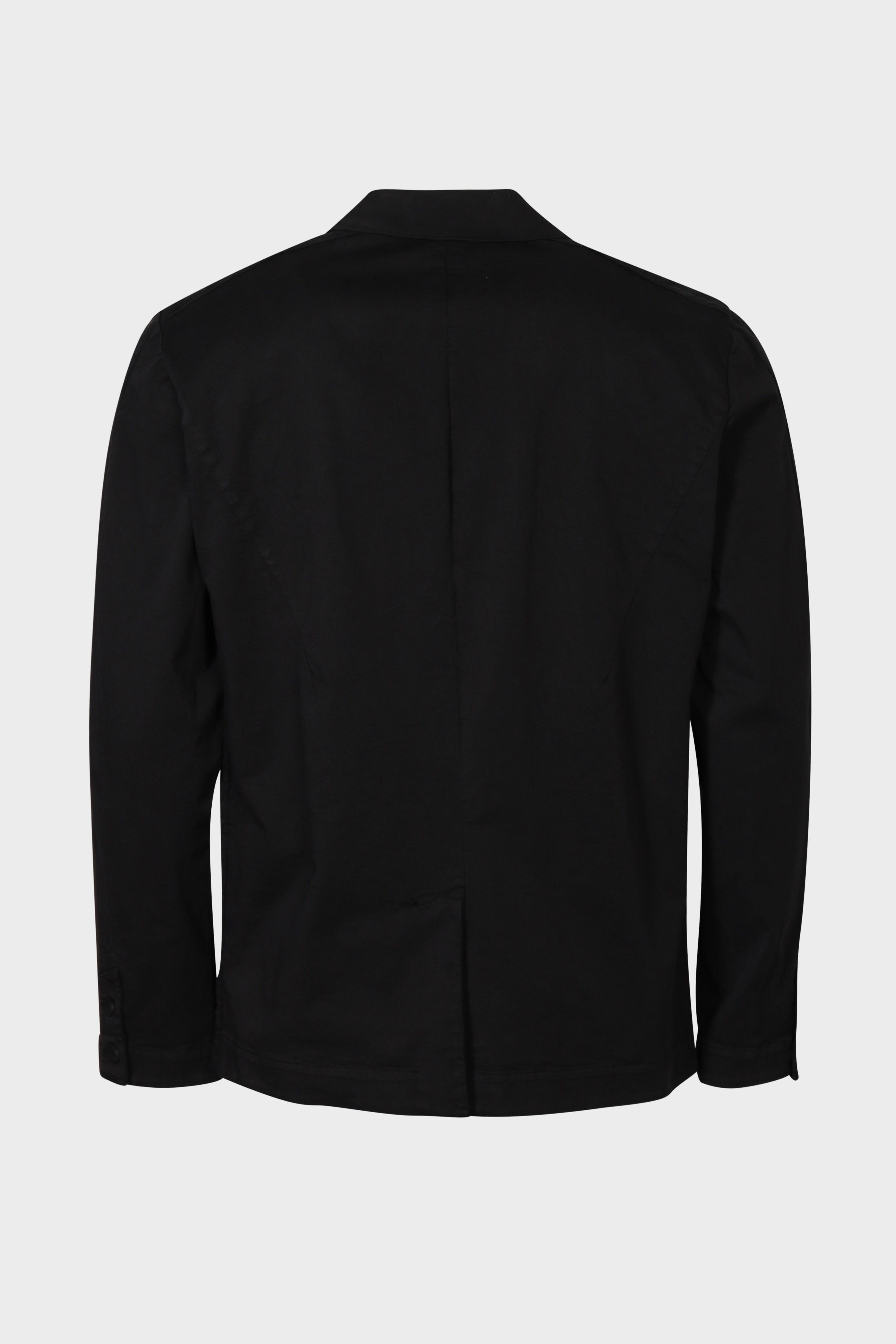 TRANSIT UOMO Cotton/Linen Jacket in Black XXL
