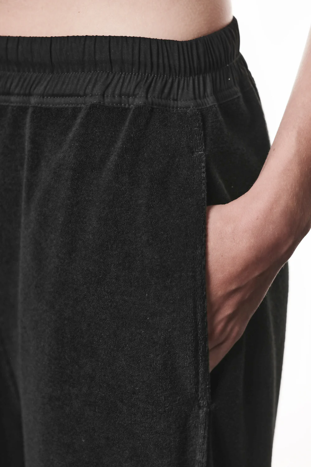 THOM KROM Terry Sweatpant in Black