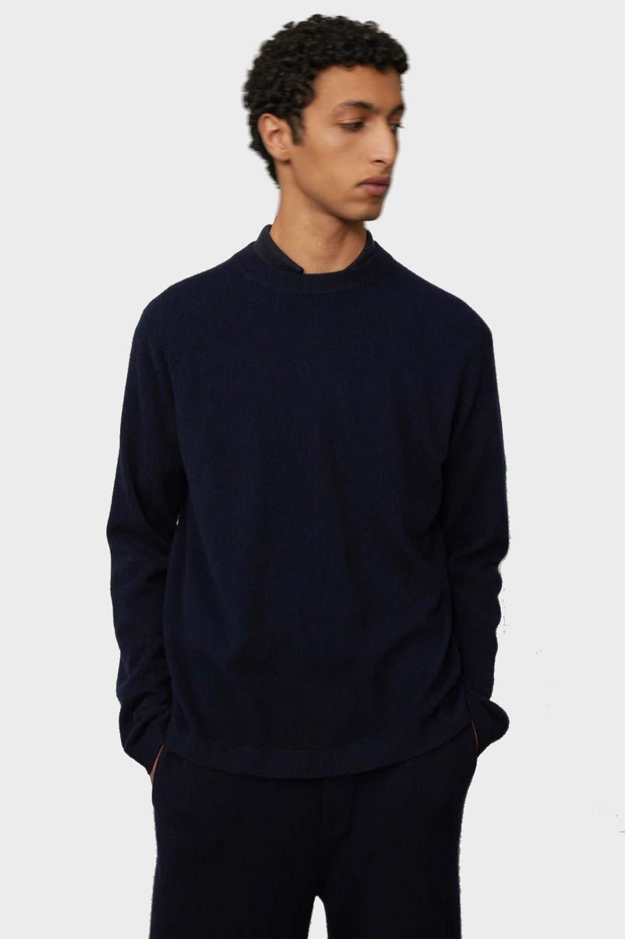 LISA YANG Cashmere Sweater in Navy