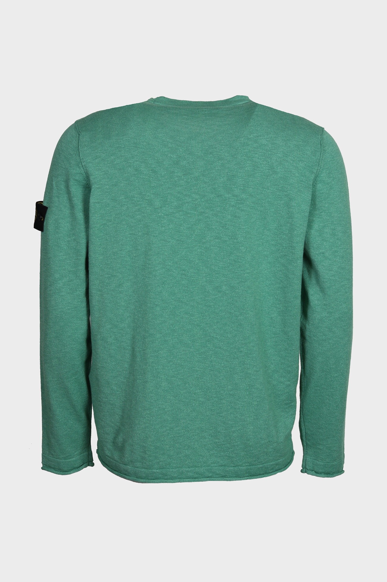 STONE ISLAND Summer Knit Pullover in Heather Green