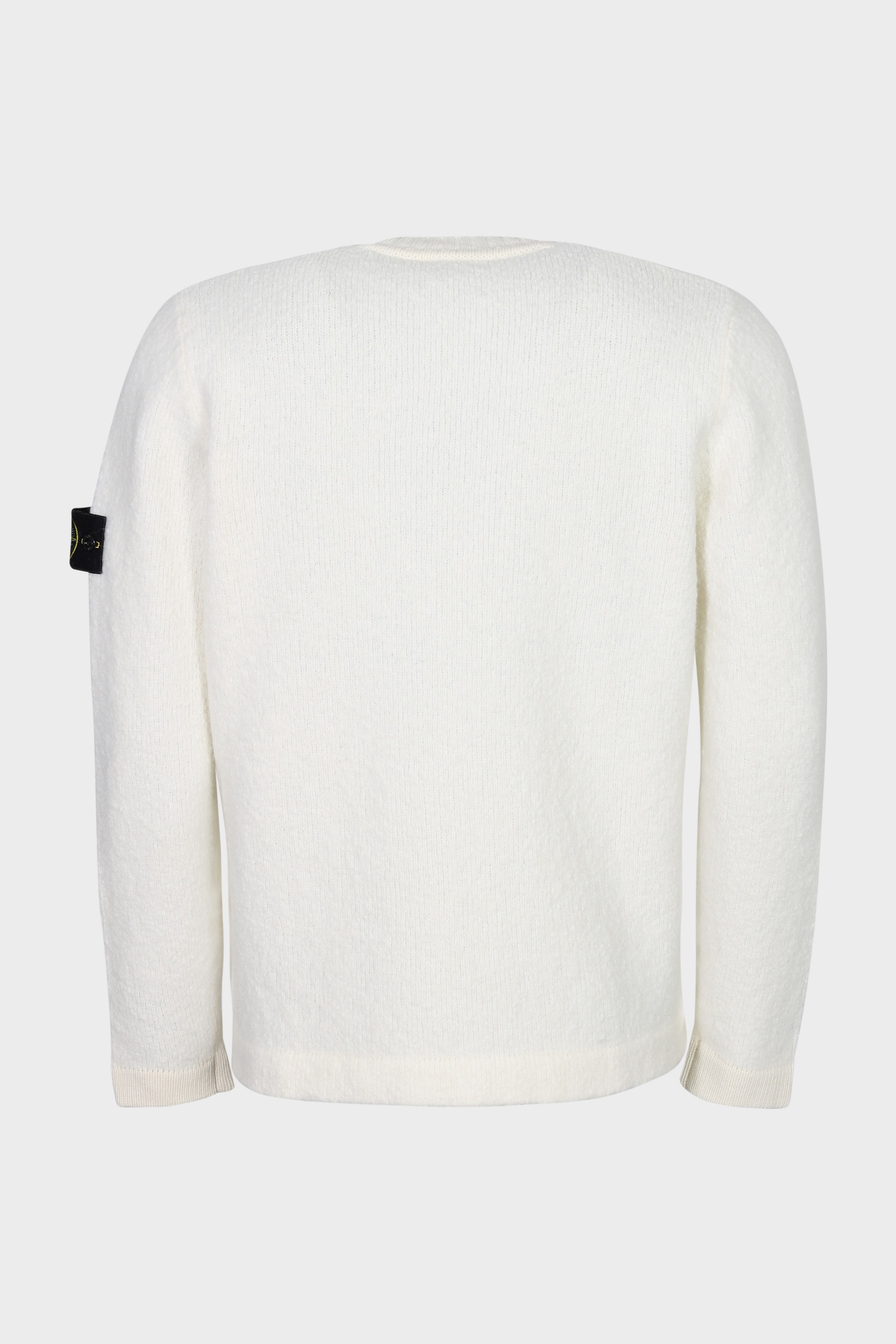 STONE ISLAND Heavy Knit Pullover in Off White