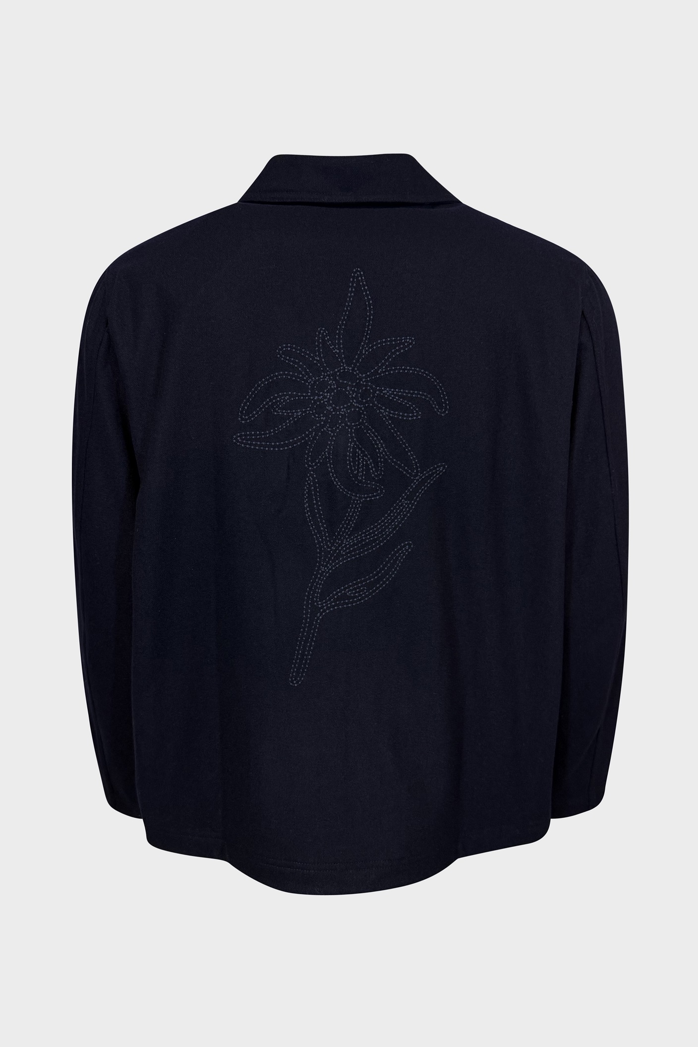 AUTRY ACTION SHOES Shirt Jacket in Navy AUTRY ACTION SHOES Shirt Jacket in Navy