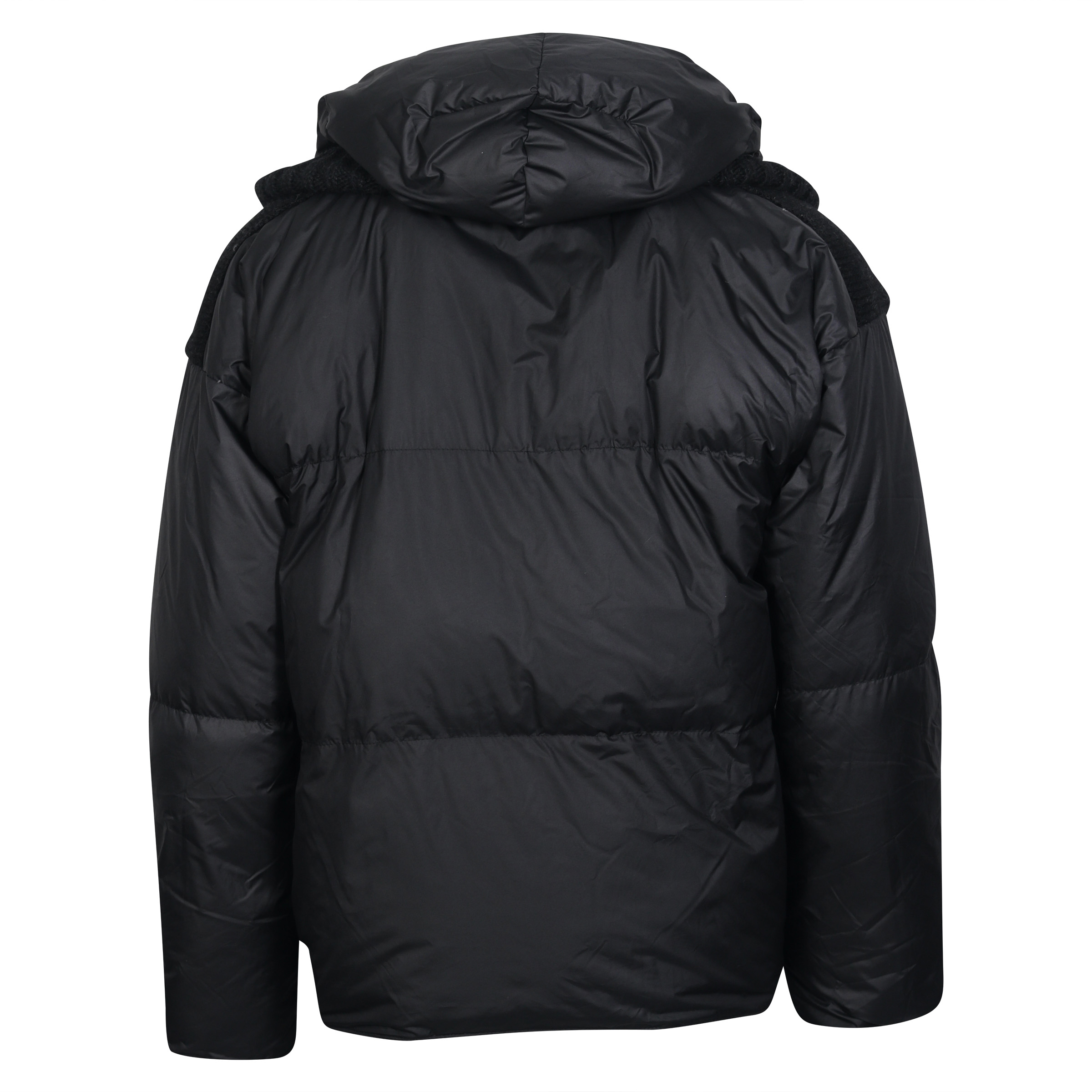 Transit Uomo Hooded Outdoor Jacket in Black