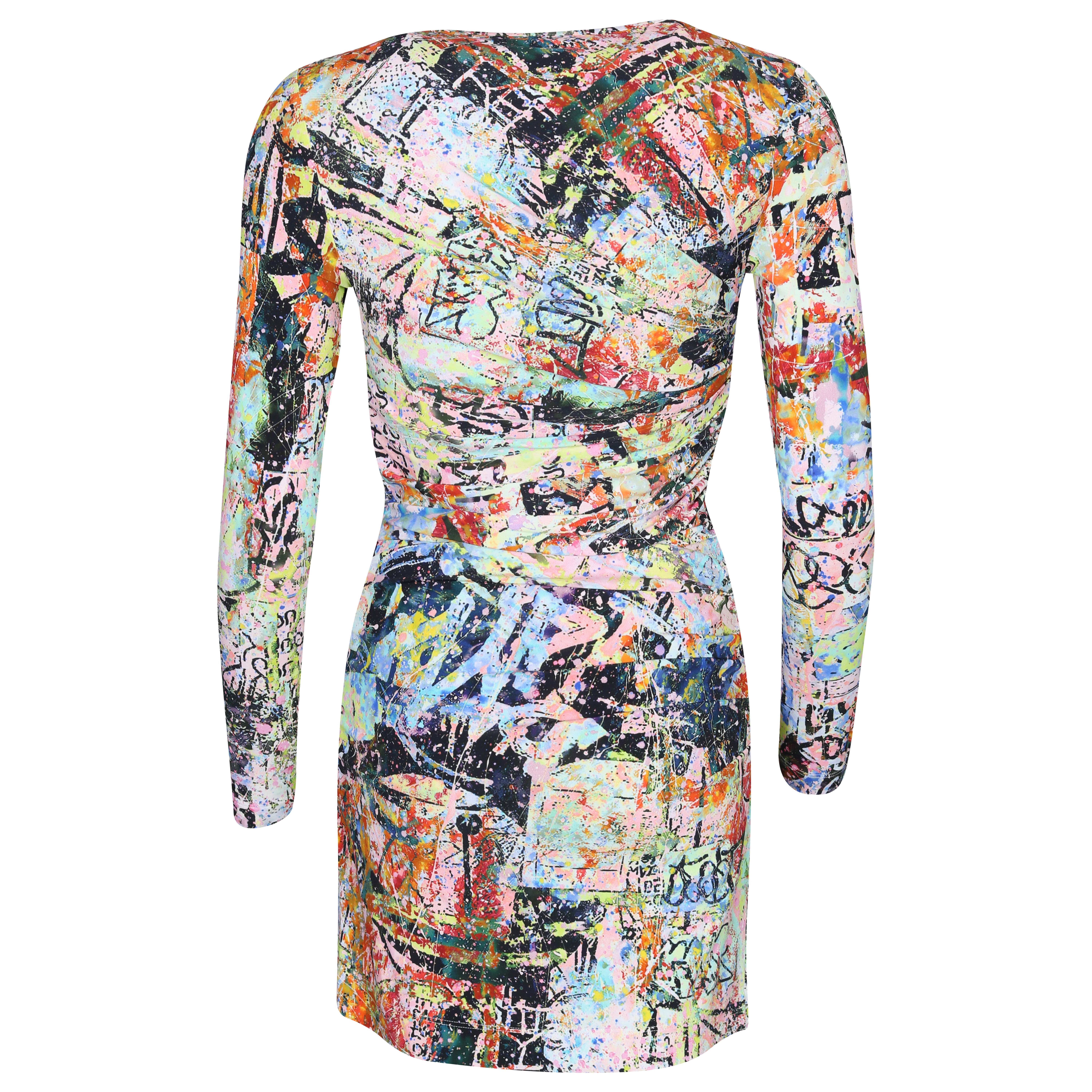 Dsquared Commotion Short Dress Multicolour