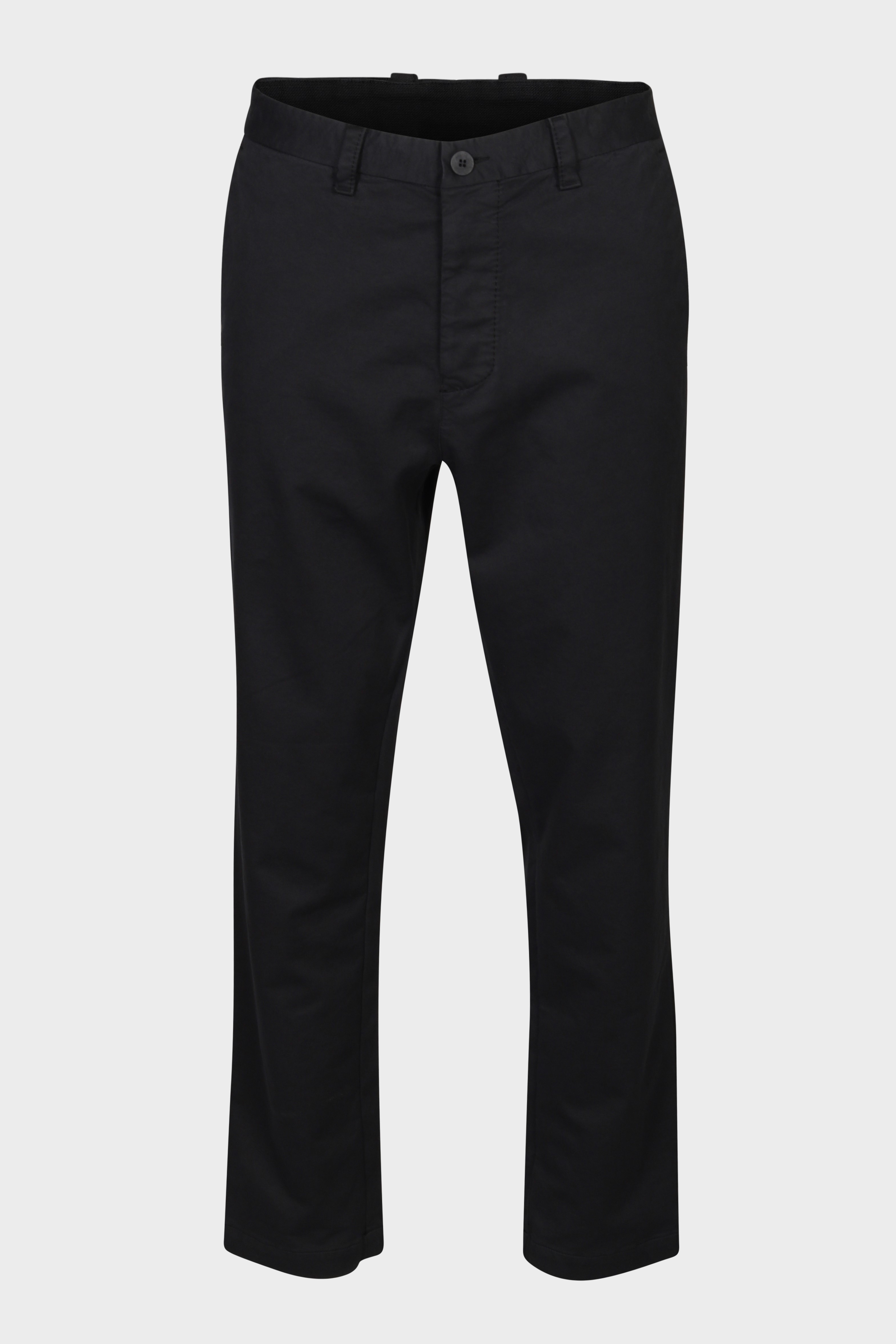 TRANSIT UOMO Cotton Stretch Pant in Black TRANSIT UOMO Cotton Stretch Pant in Black